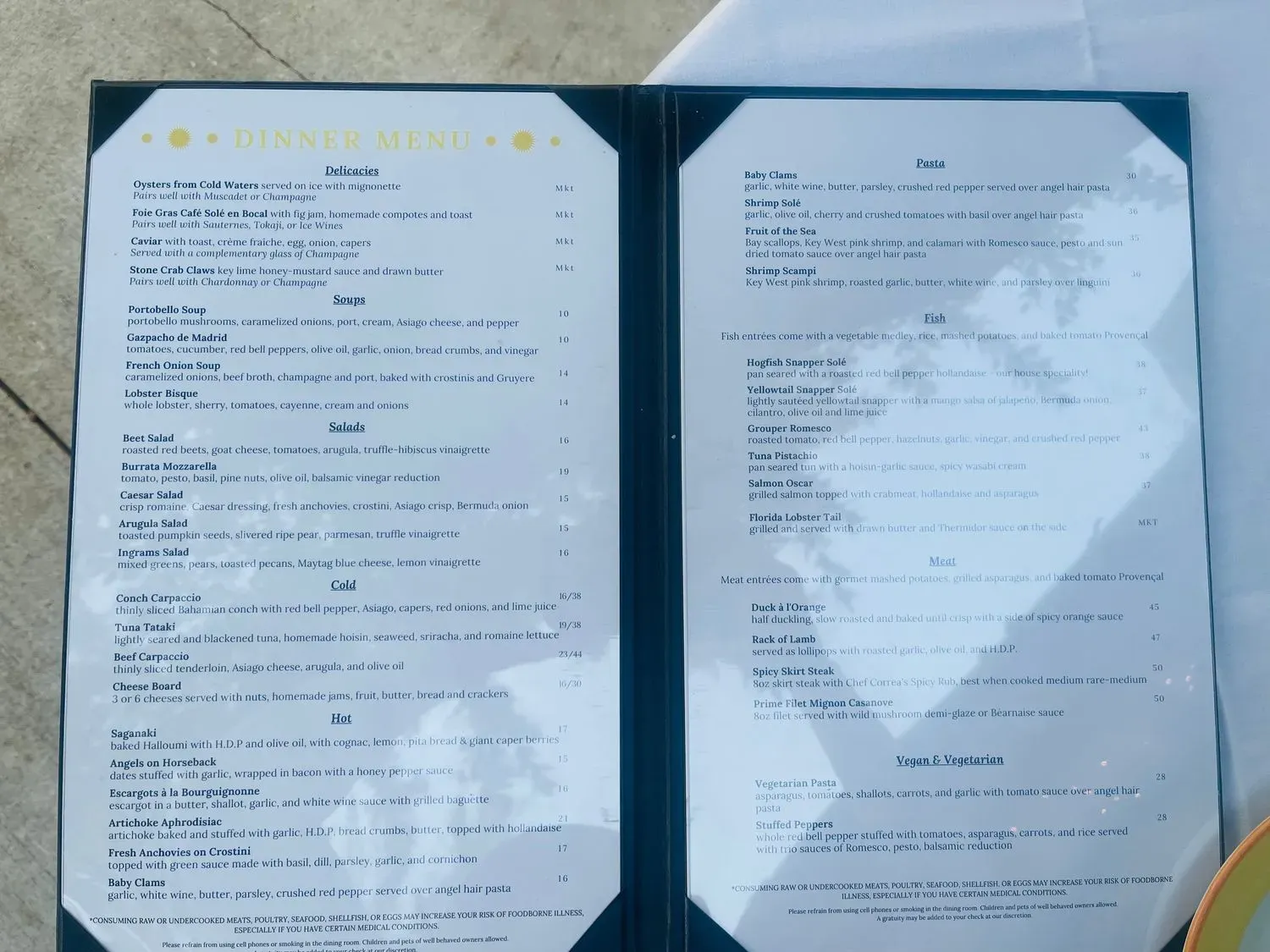 Menu 6