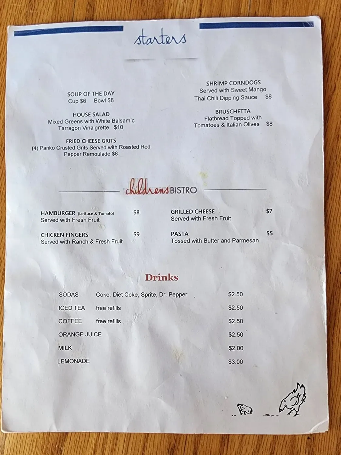 Menu 4