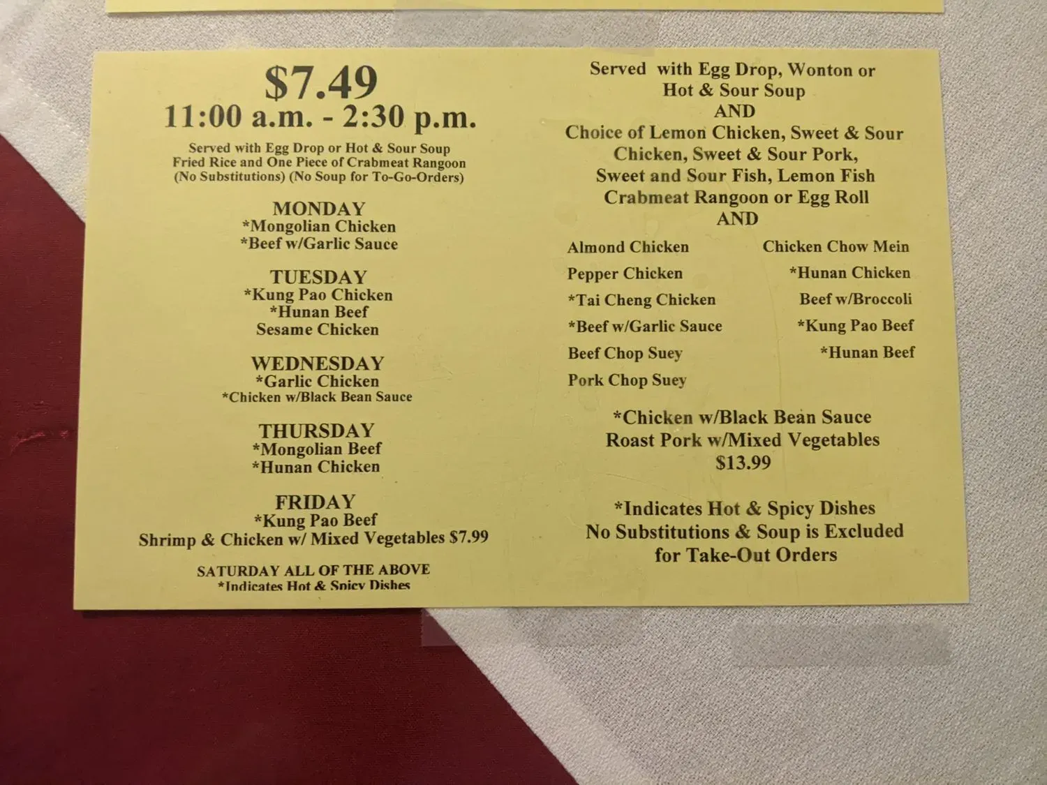 Menu 4