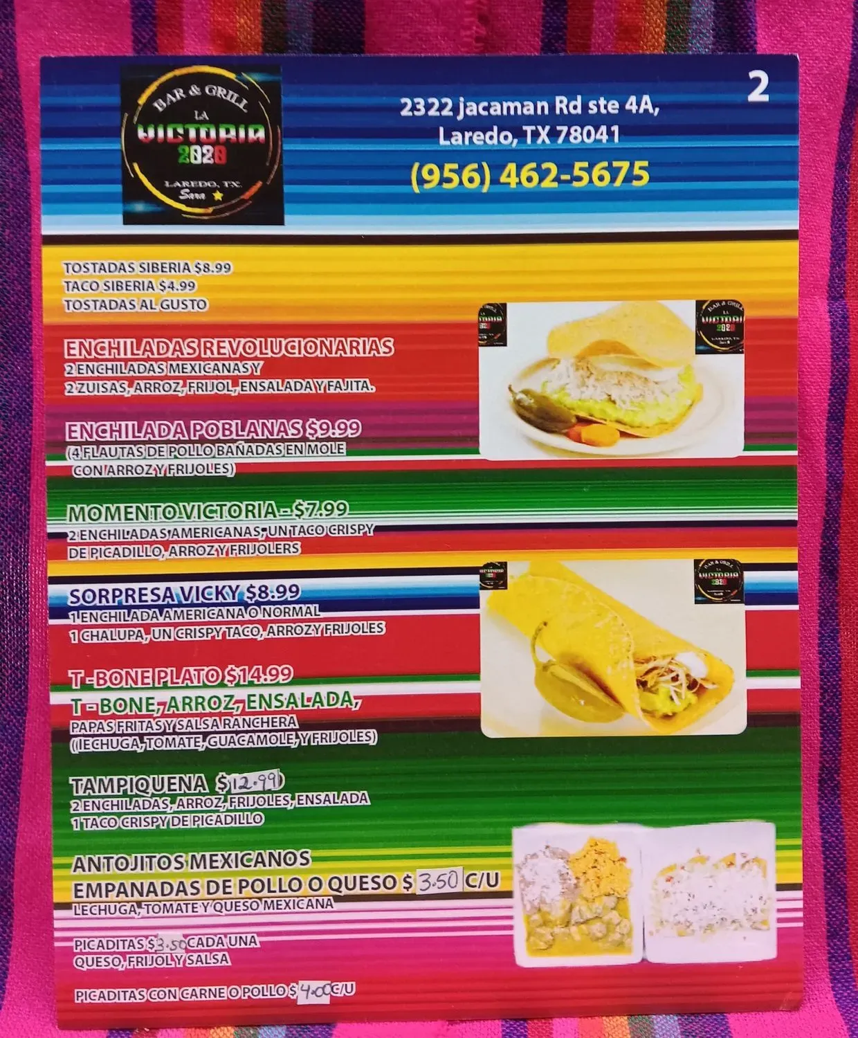 Menu 4