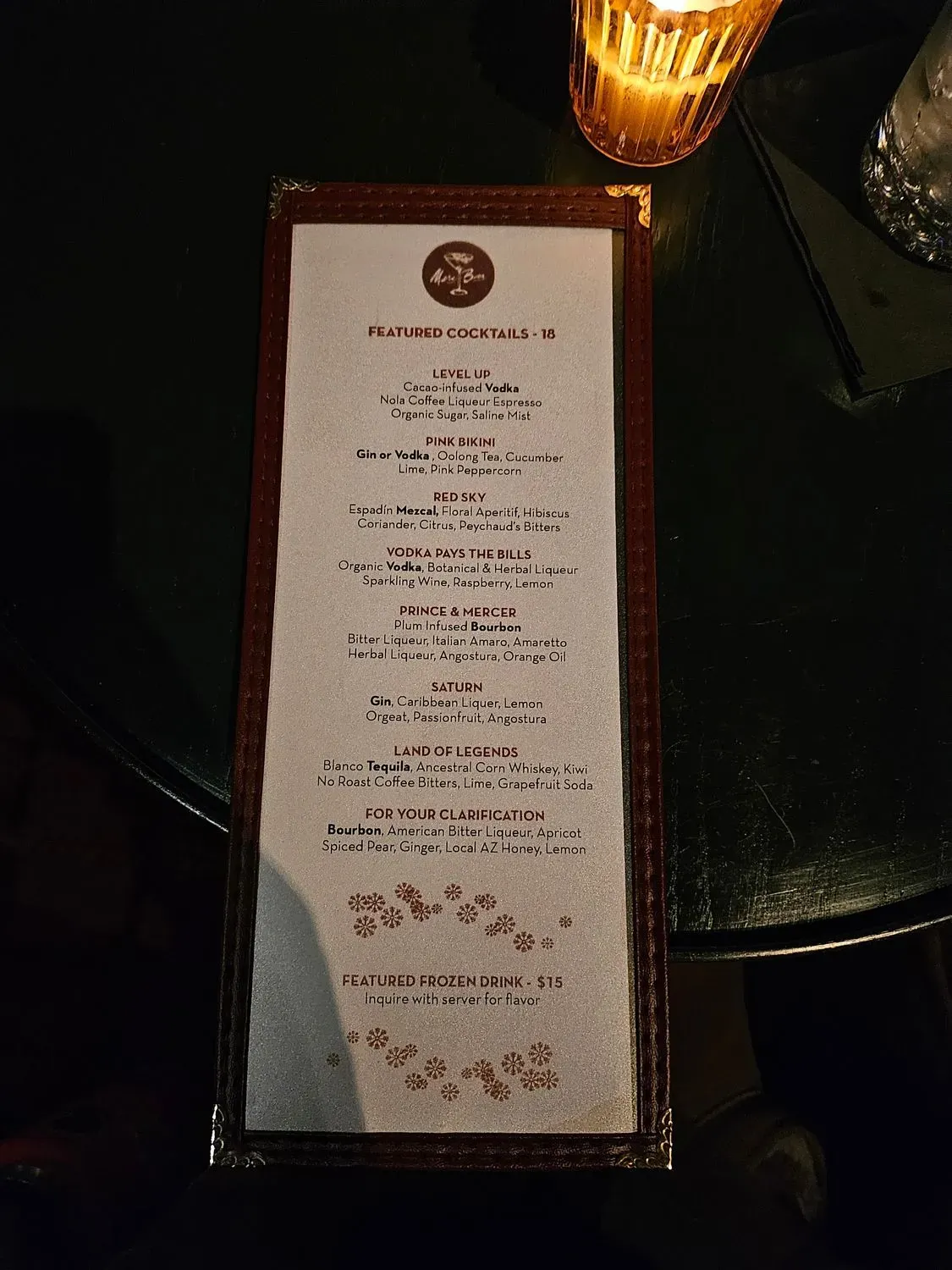 Menu 3