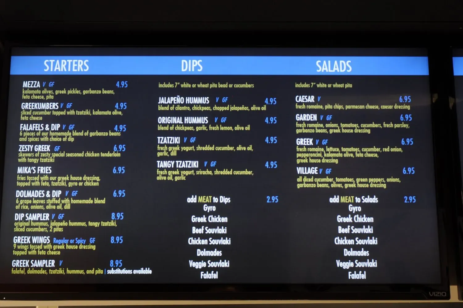 Menu 3