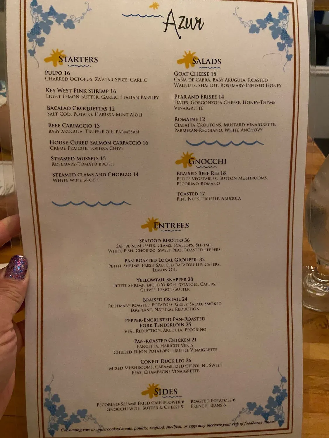 Menu 4