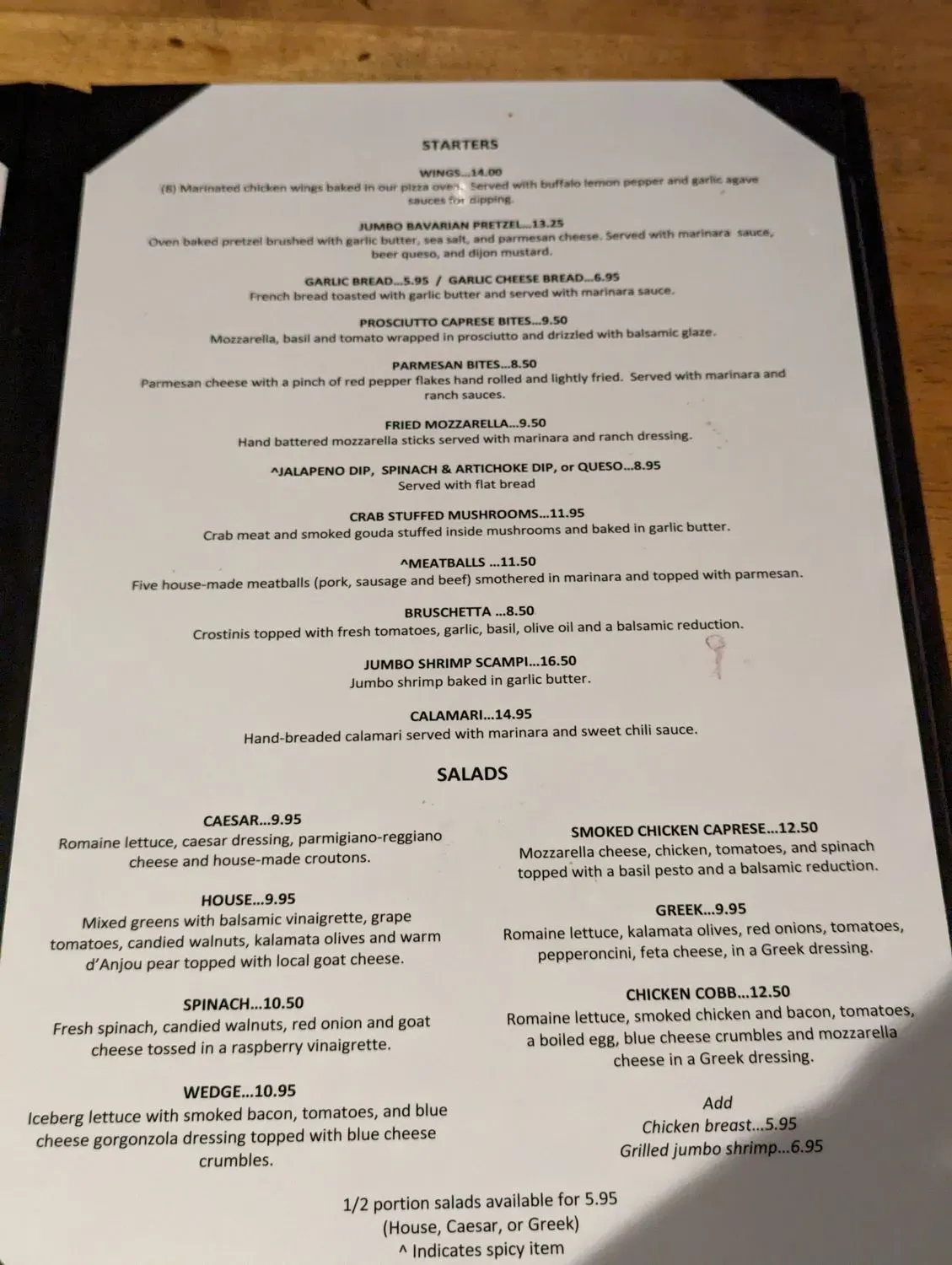 Menu 6