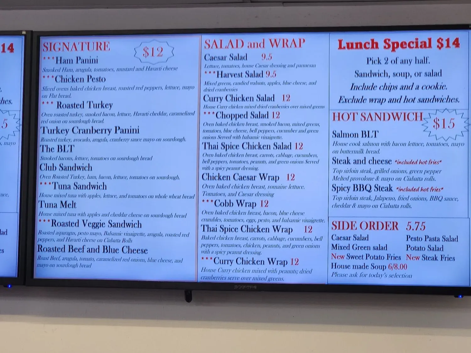 Menu 3