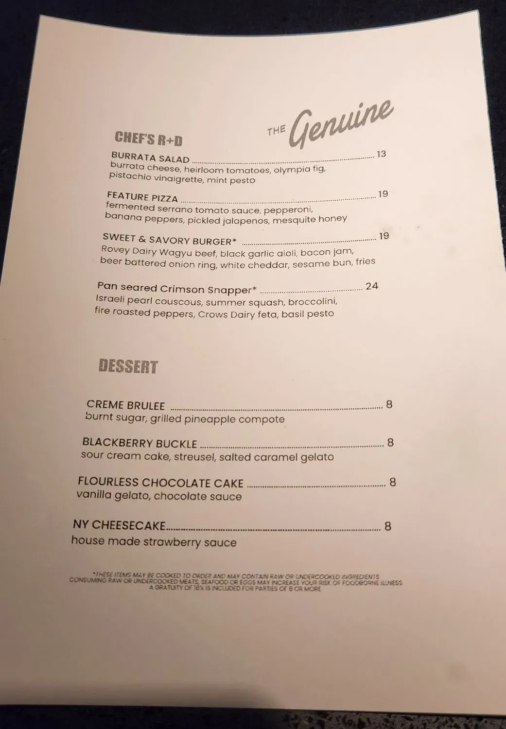 Menu 4