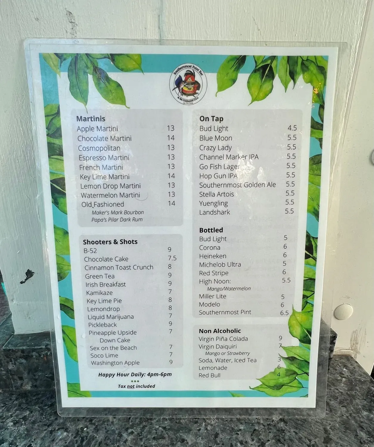 Menu 4