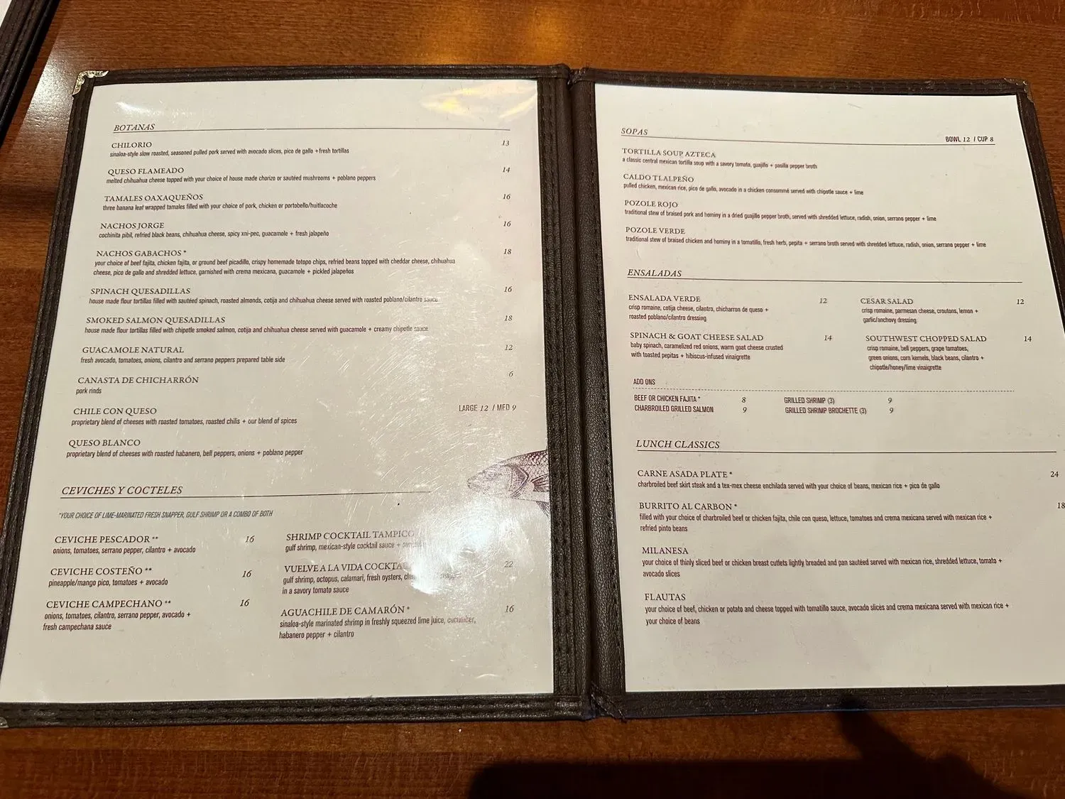 Menu 6