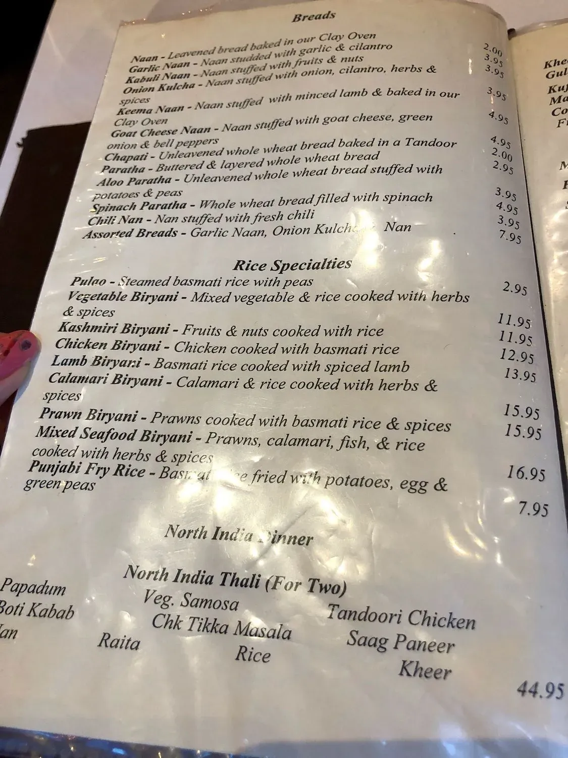 Menu 4