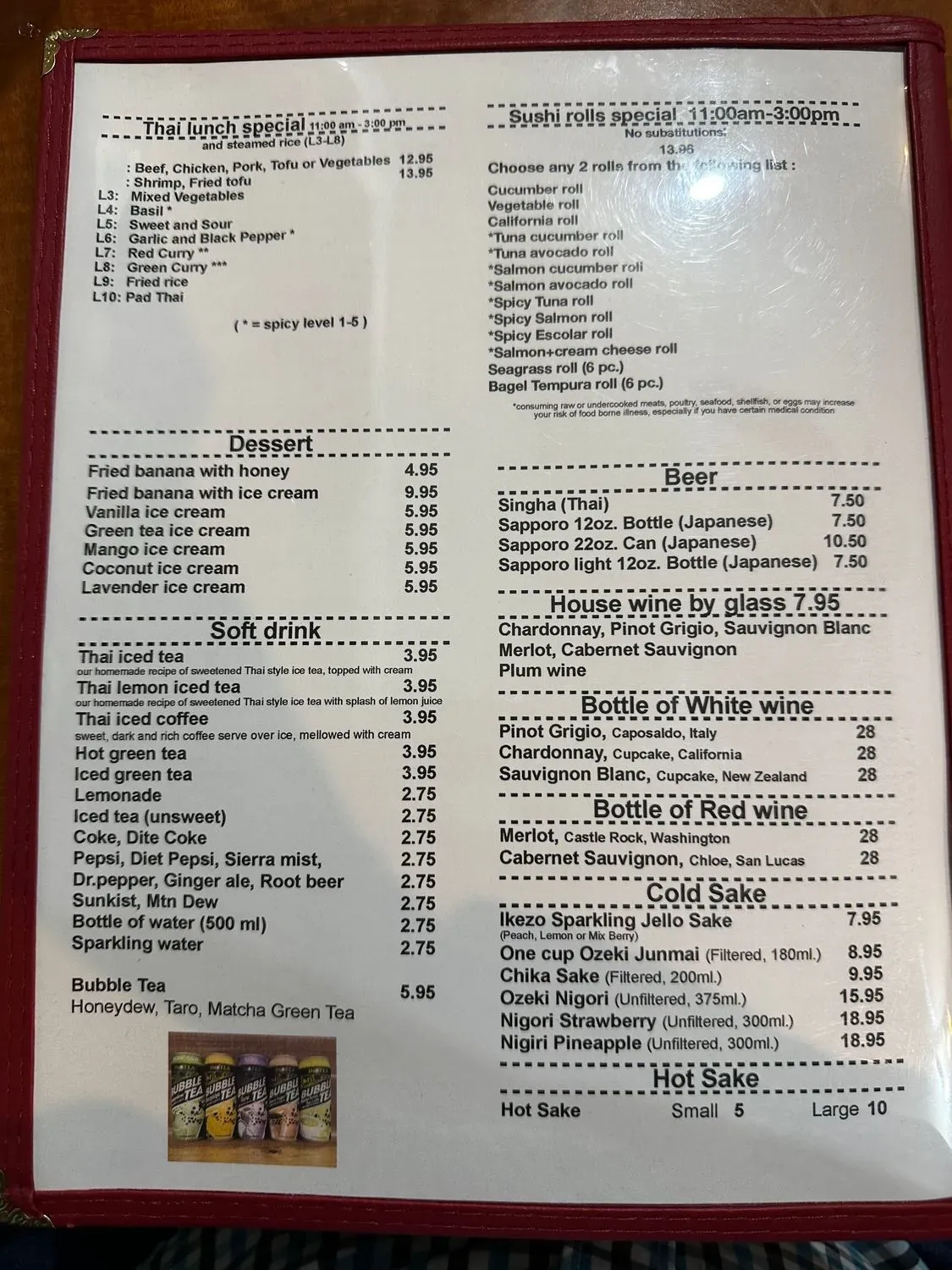 Menu 4