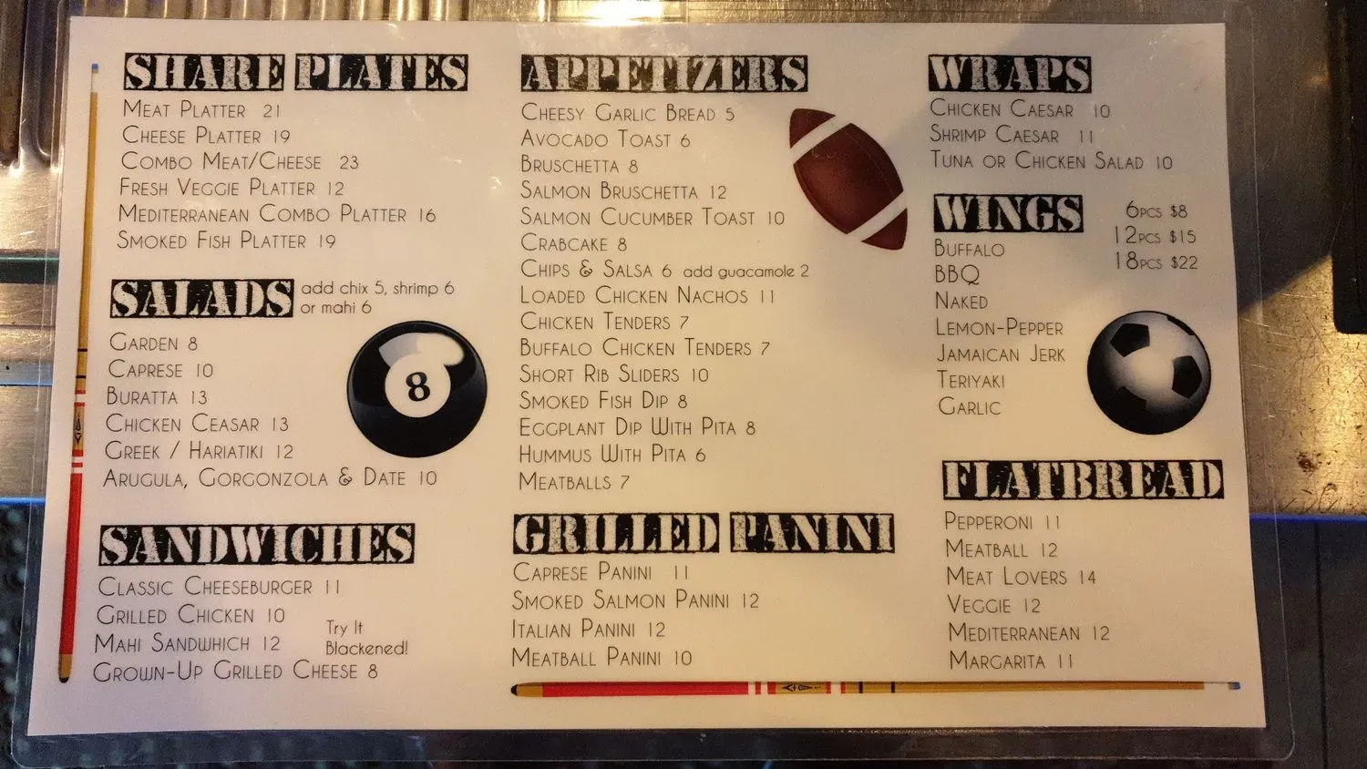 Menu 6