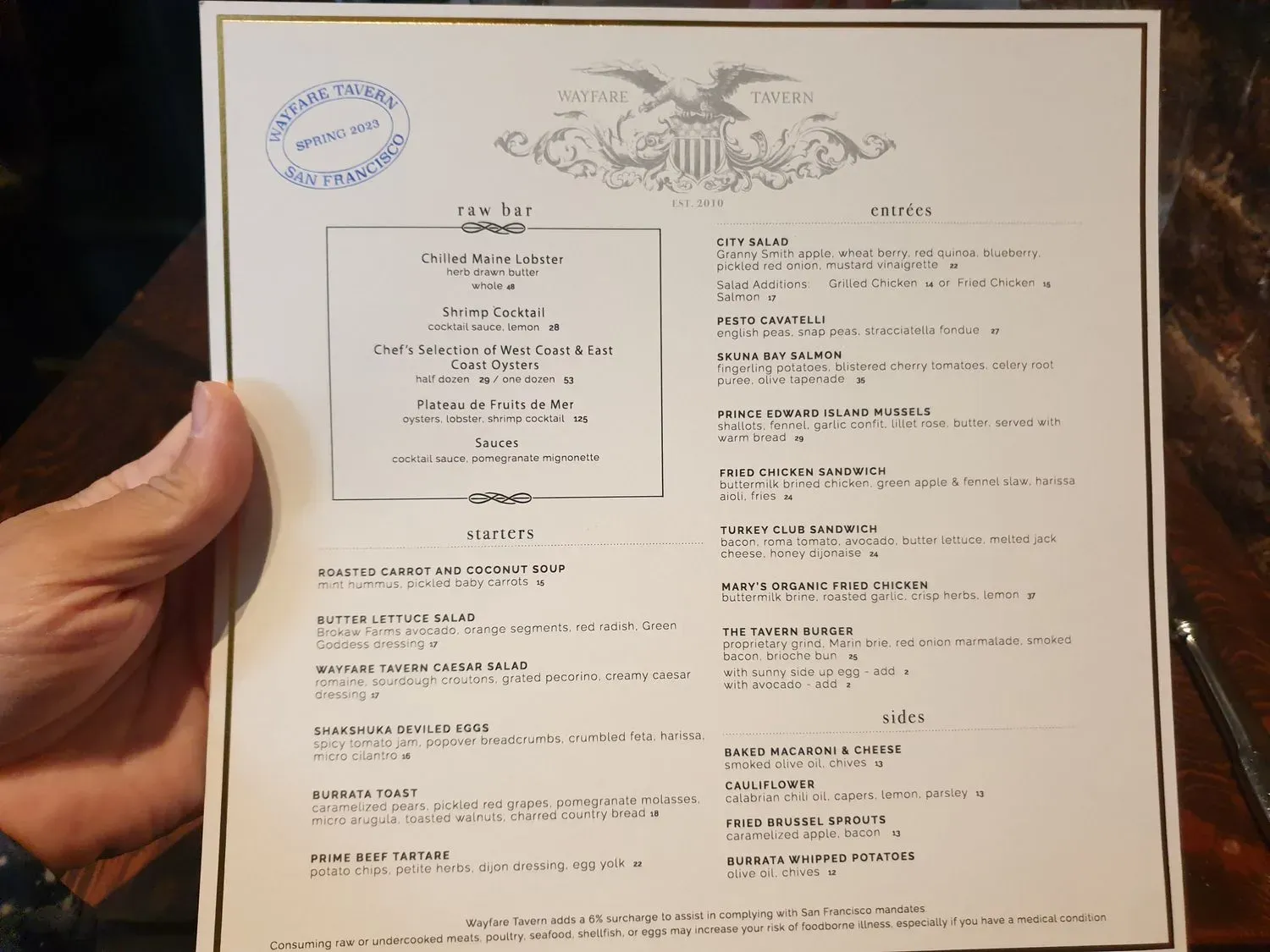 Menu 6