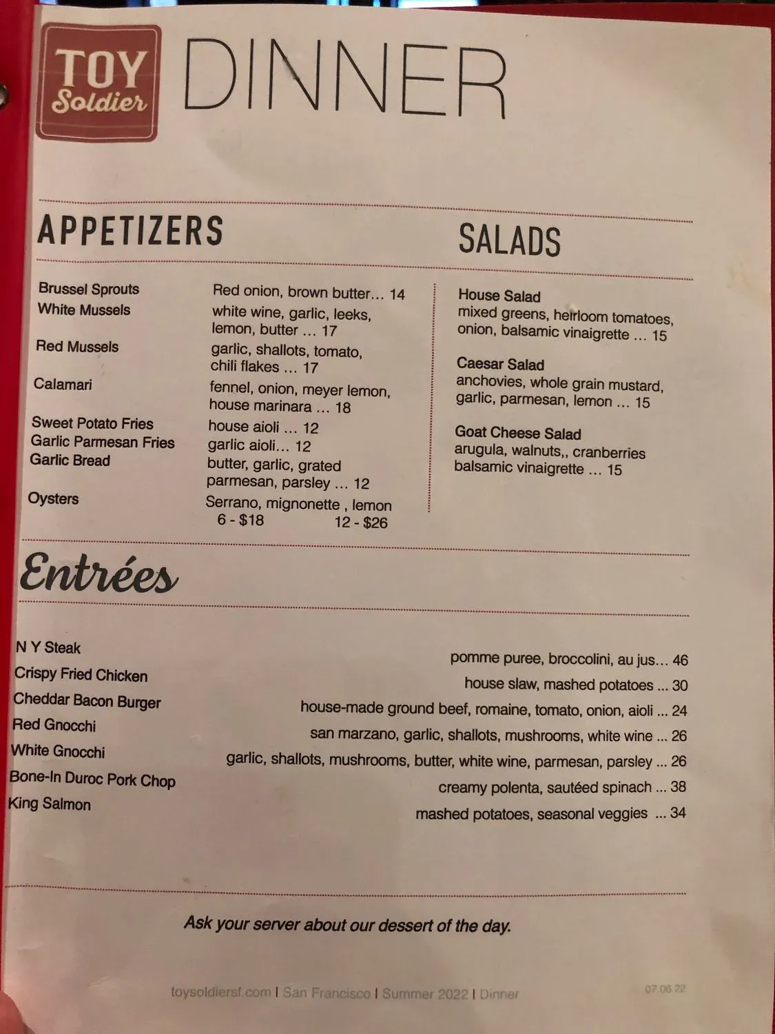 Menu 6