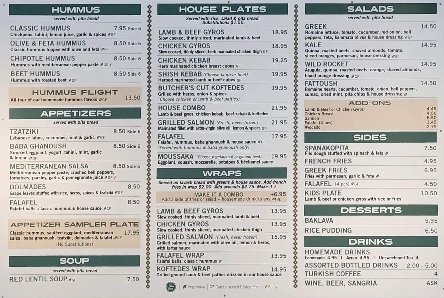 Menu 3