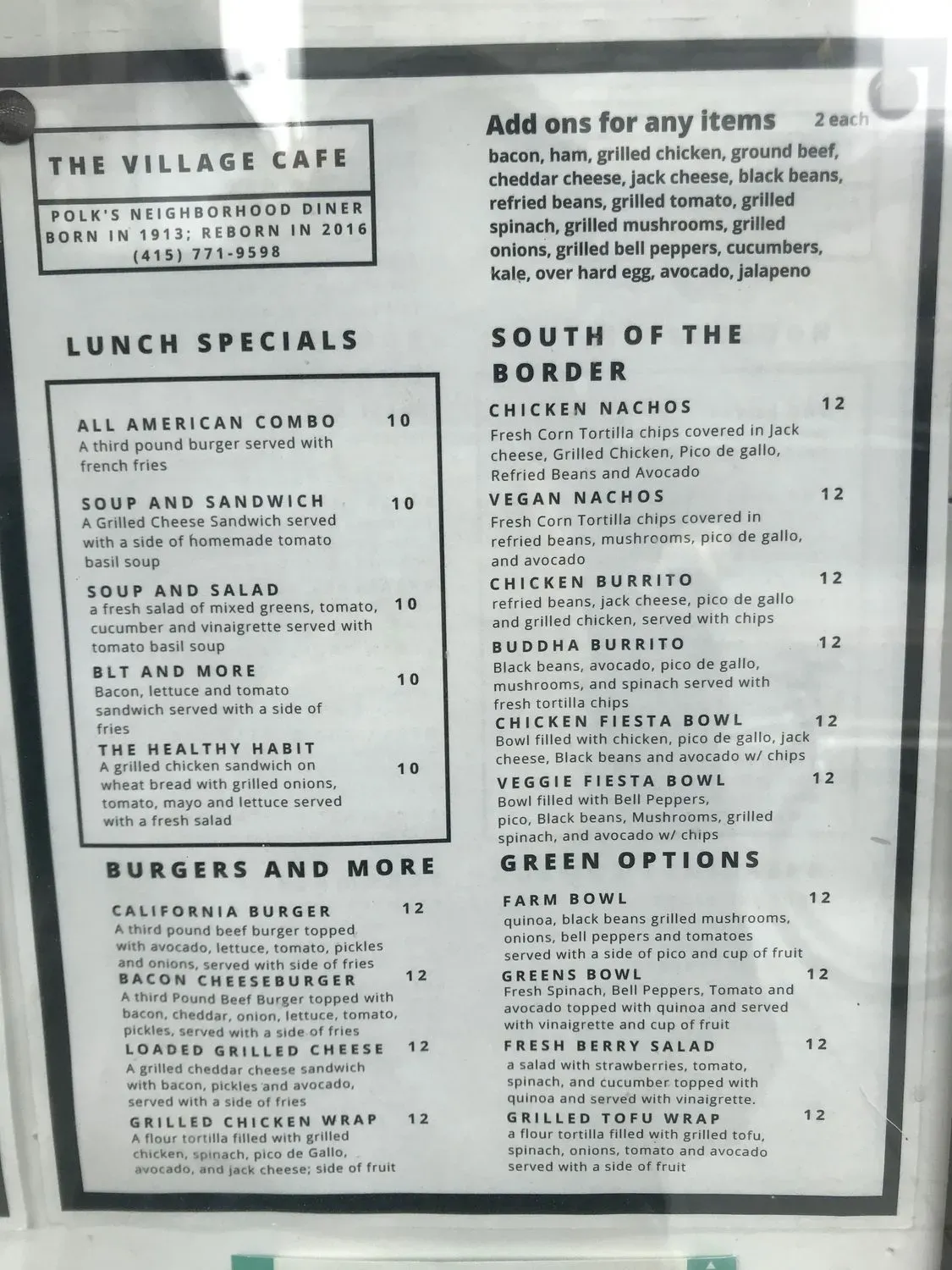 Menu 6