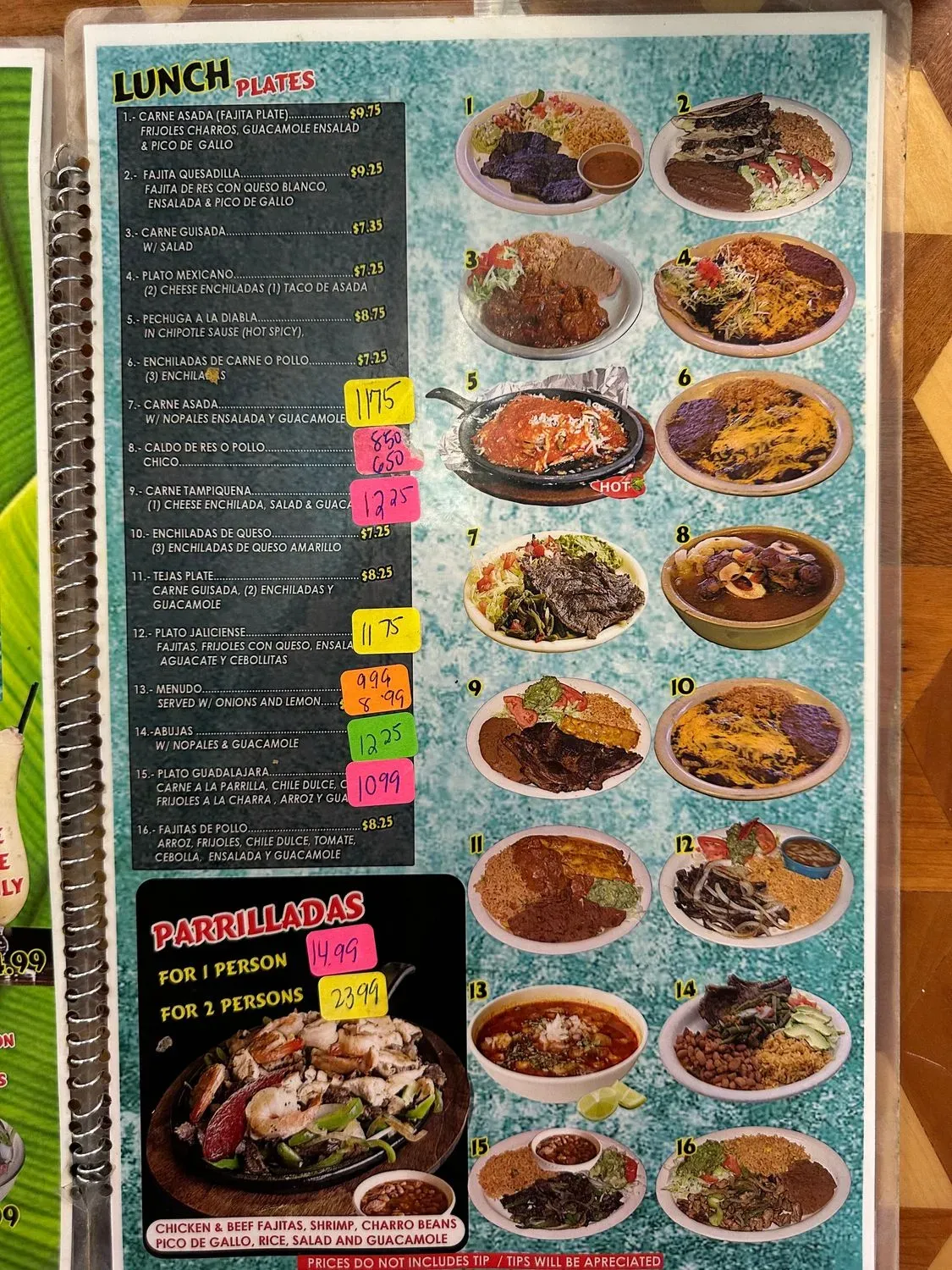 Menu 6