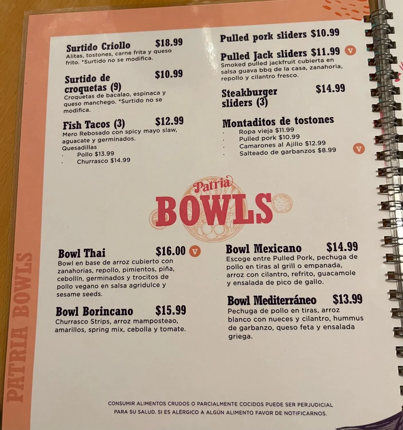 Menu 4