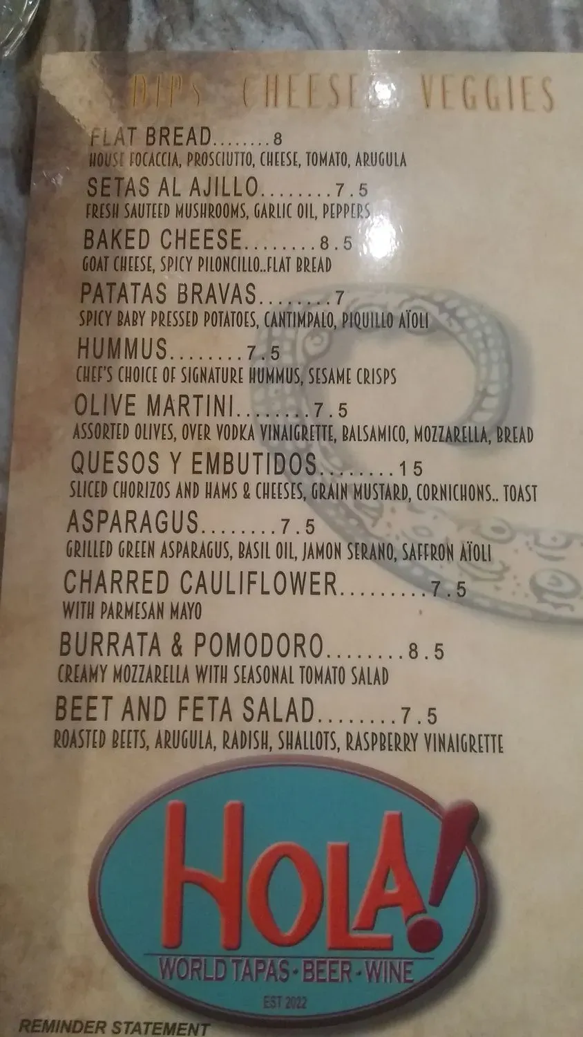 Menu 6