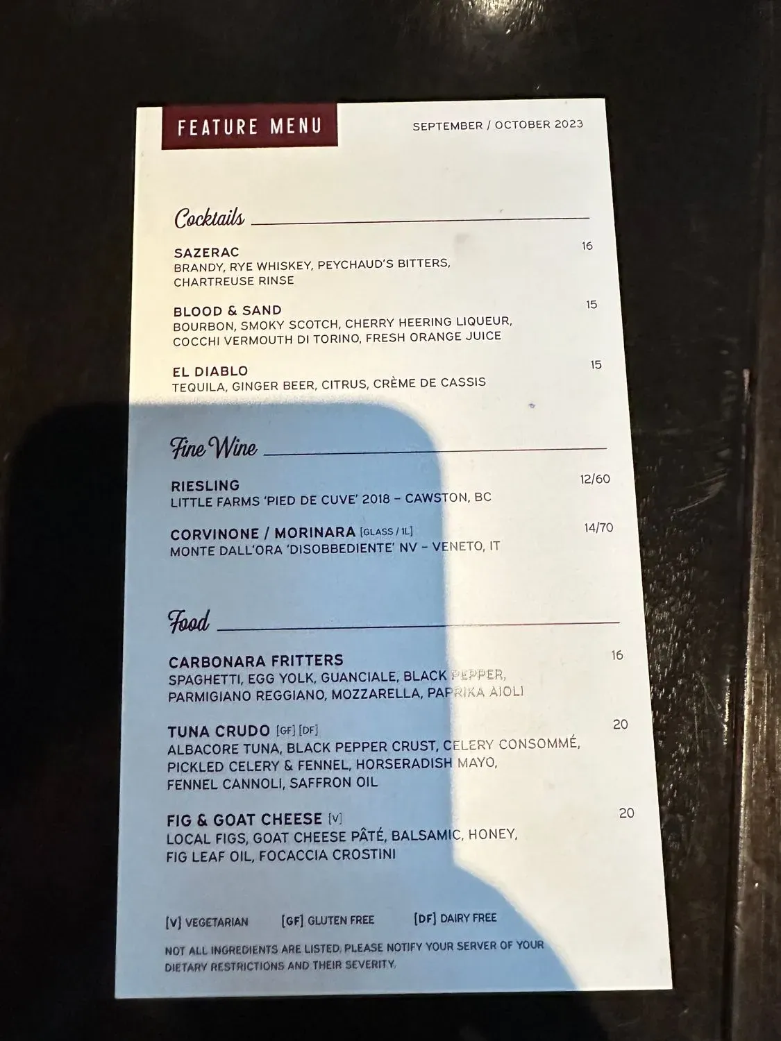 Menu 4