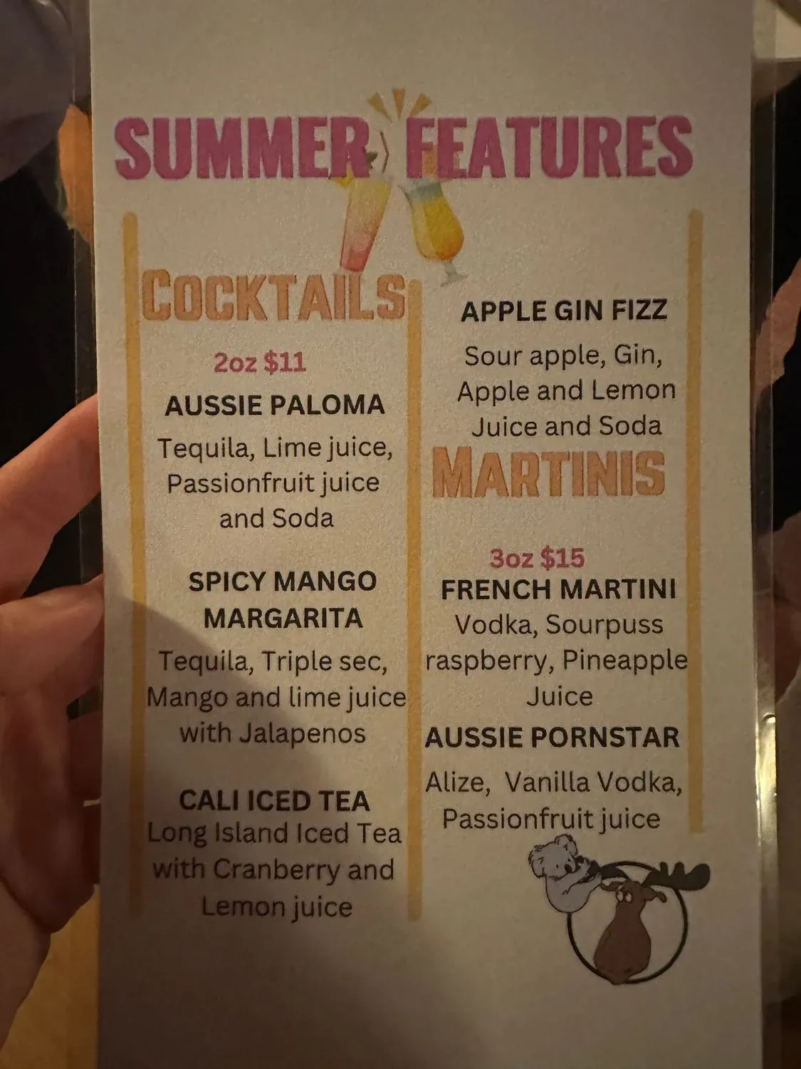 Menu 3