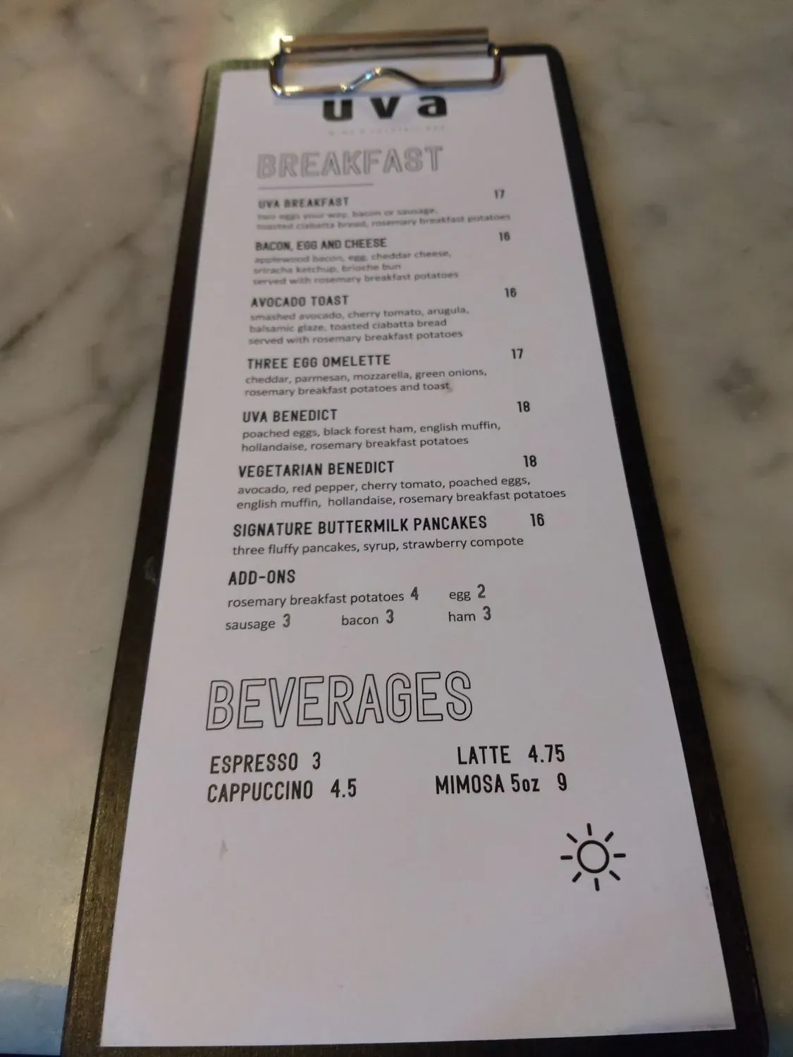 Menu 6