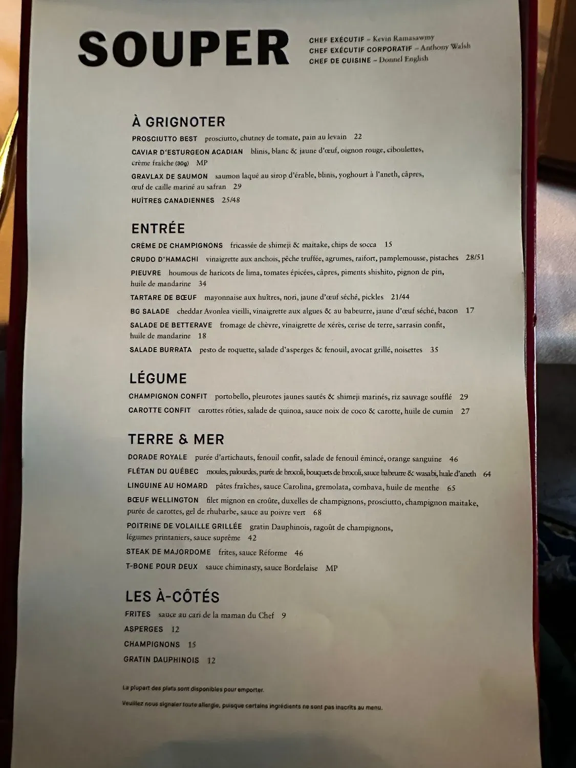 Menu 6