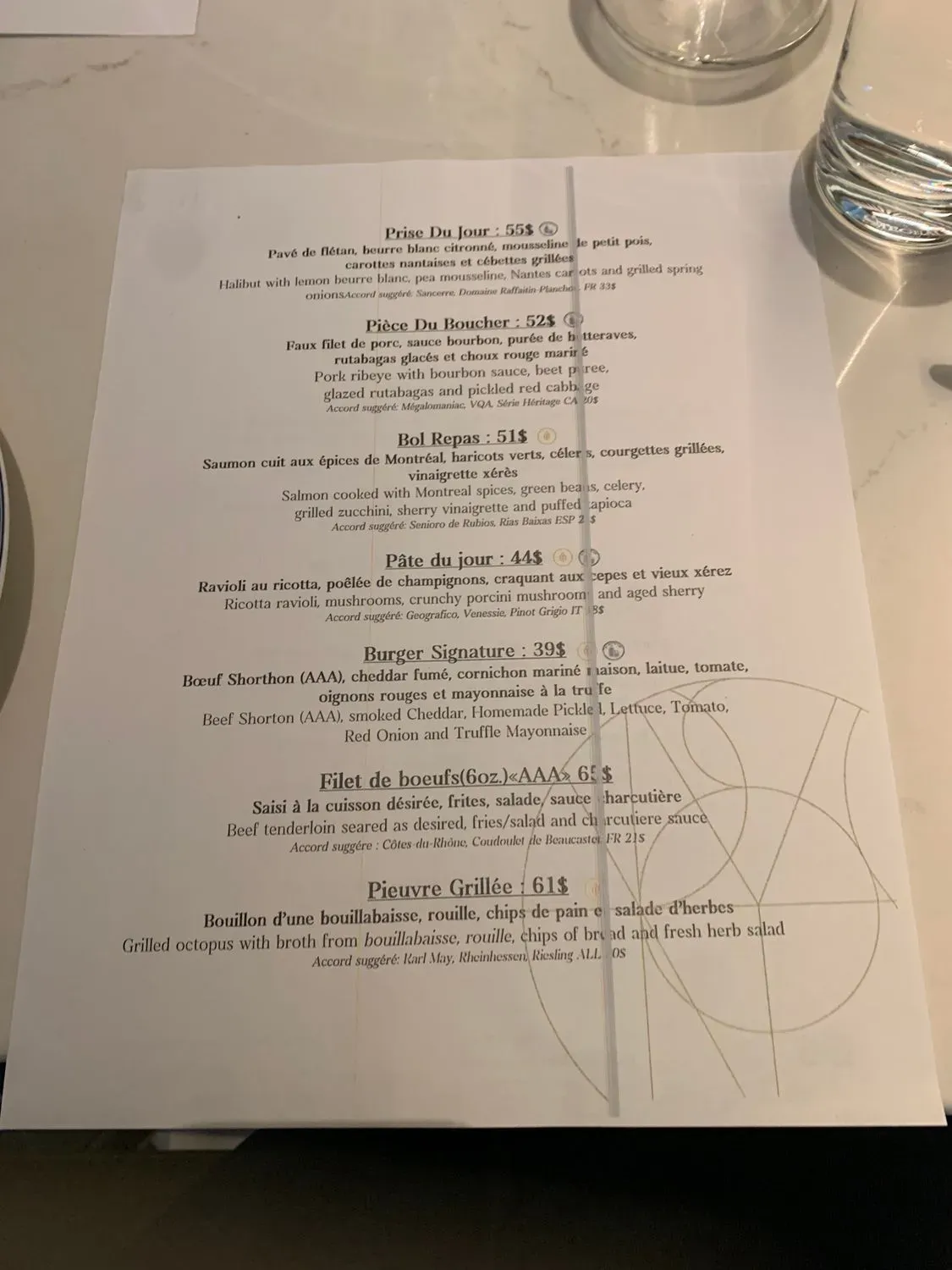 Menu 6