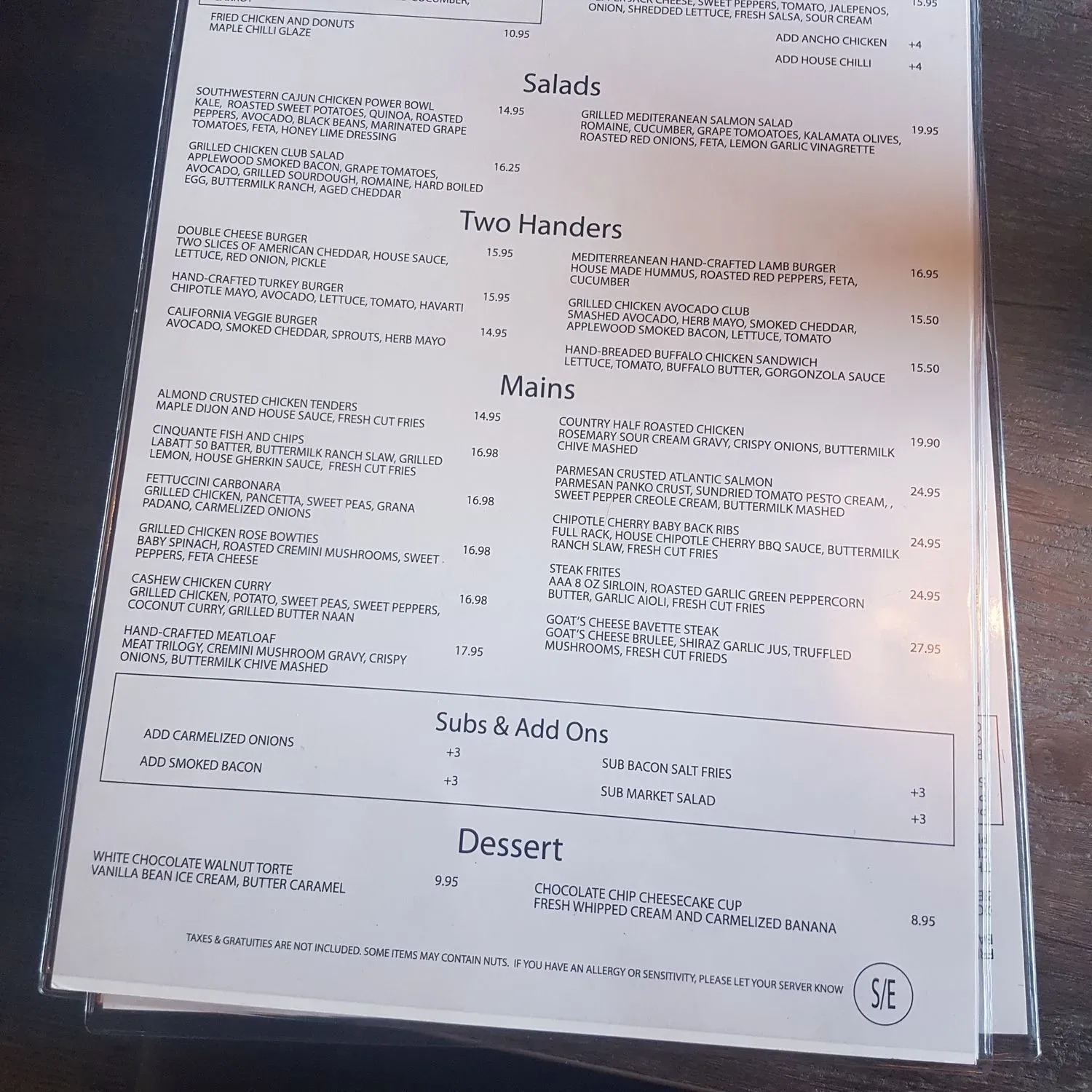 Menu 6