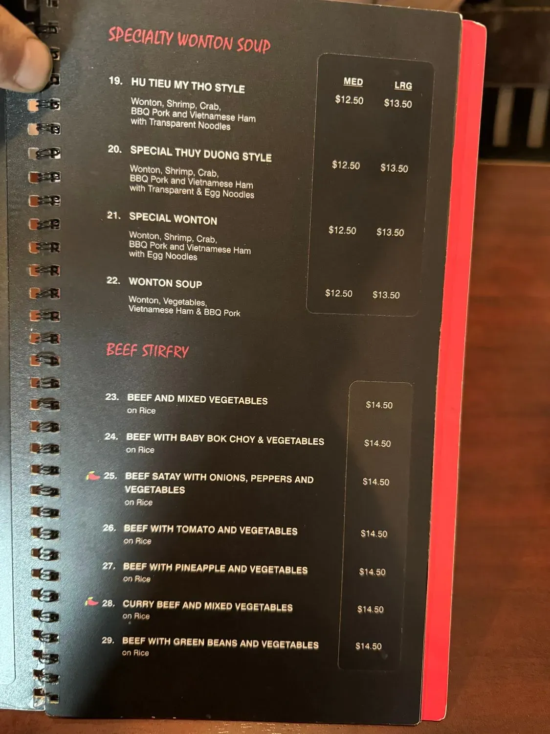 Menu 3