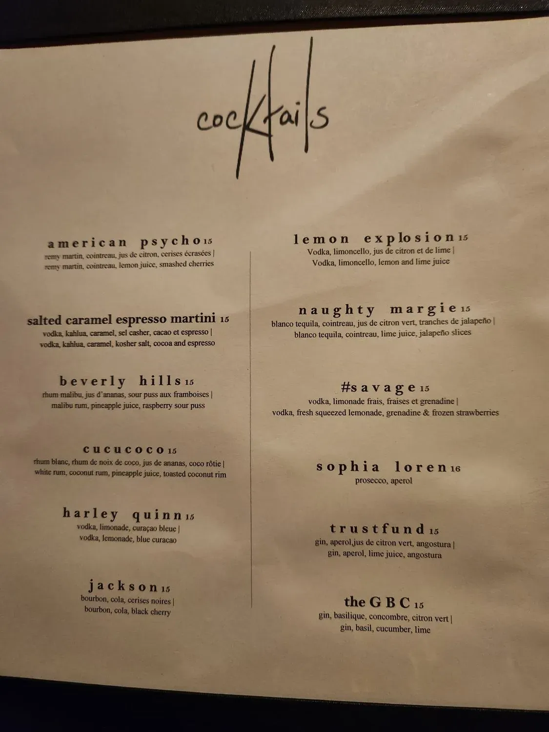 Menu 3