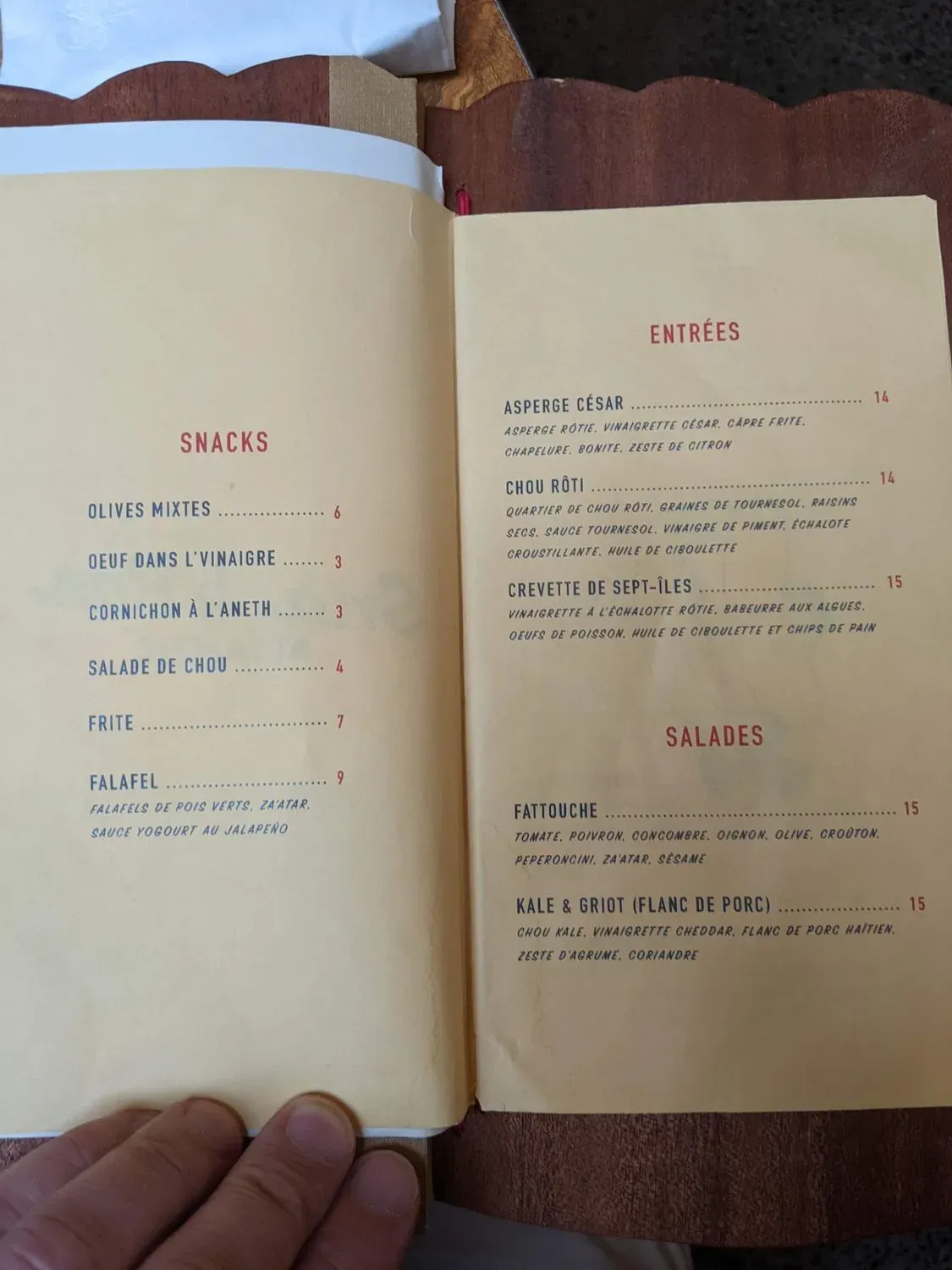 Menu 6