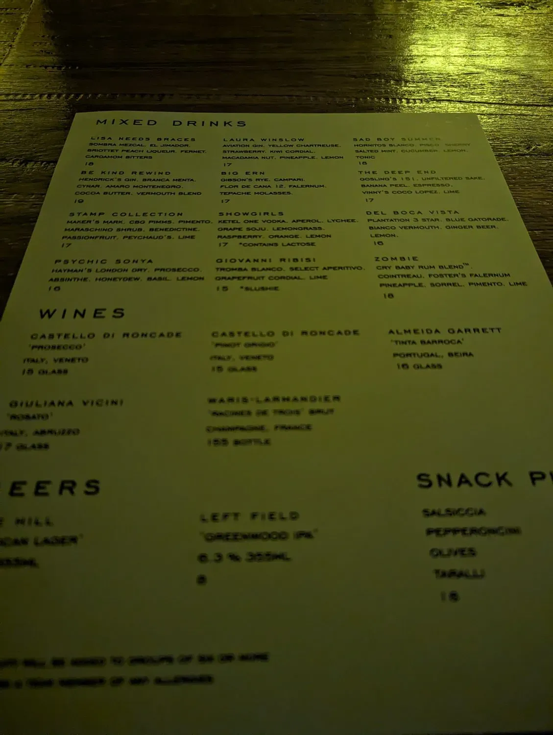 Menu 4