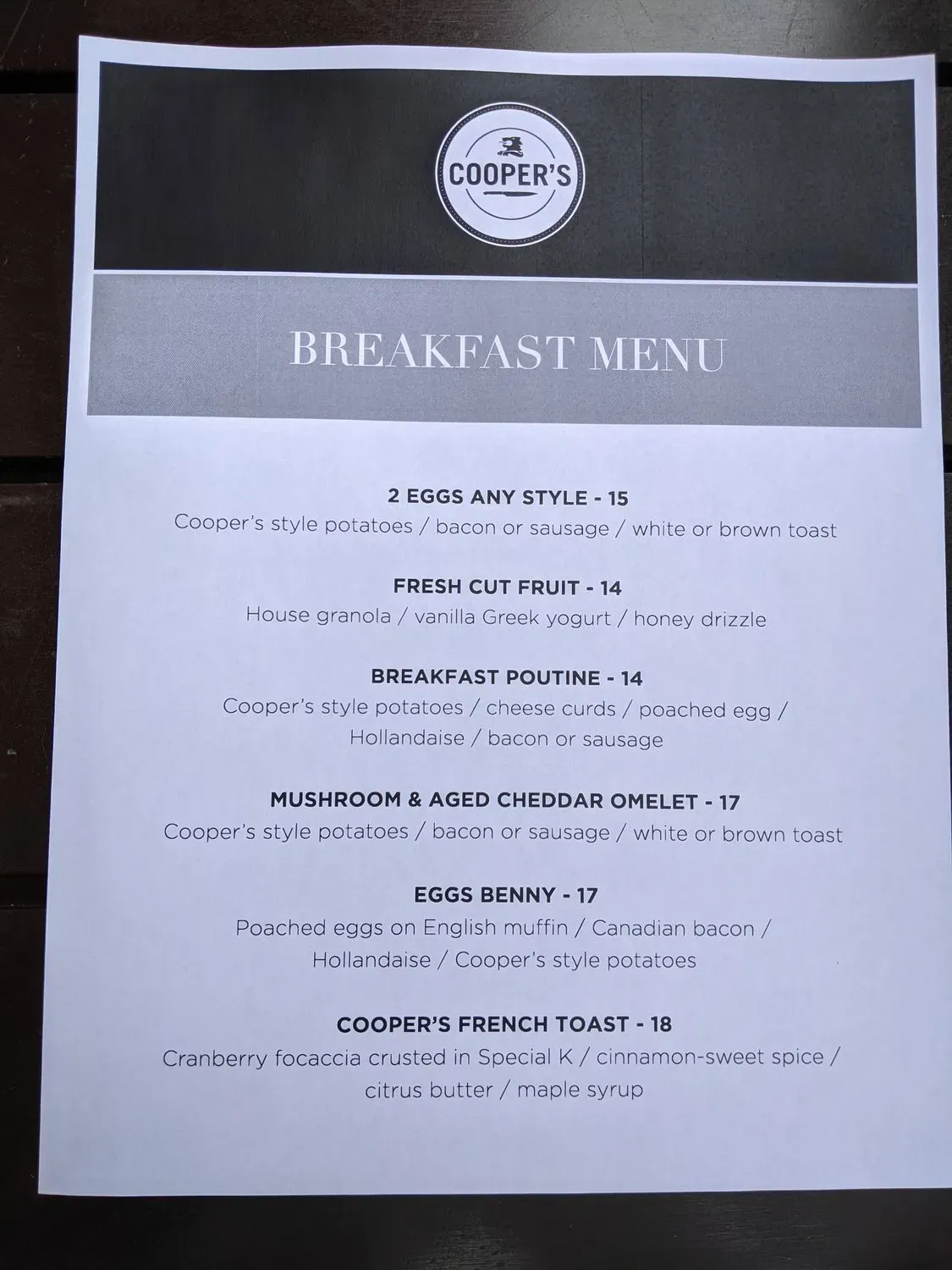 Menu 3