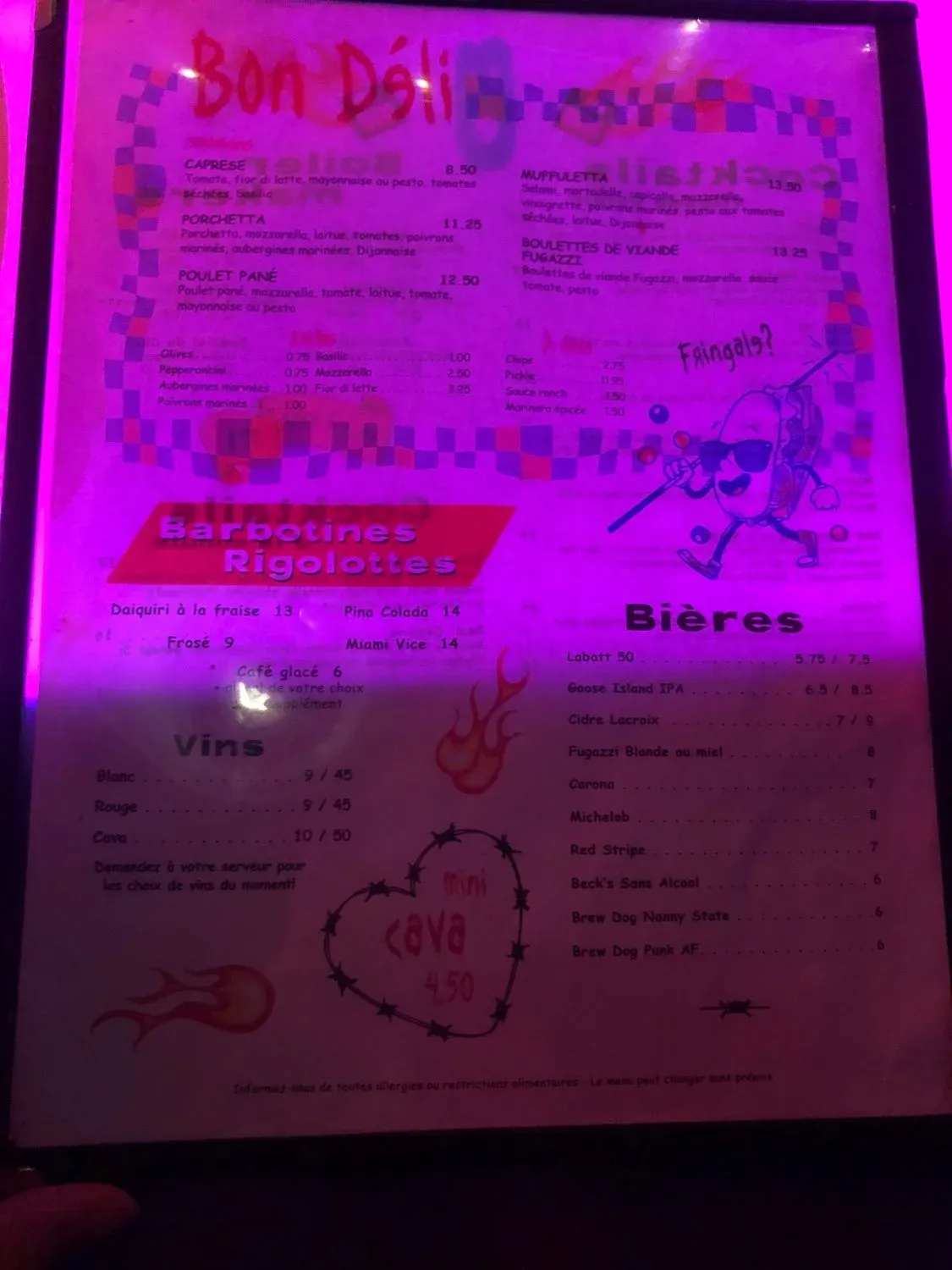 Menu 4