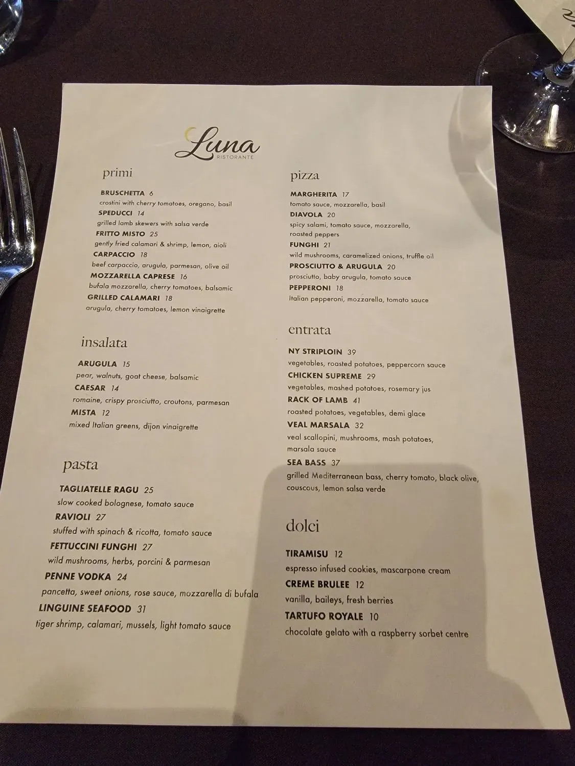 Menu 4