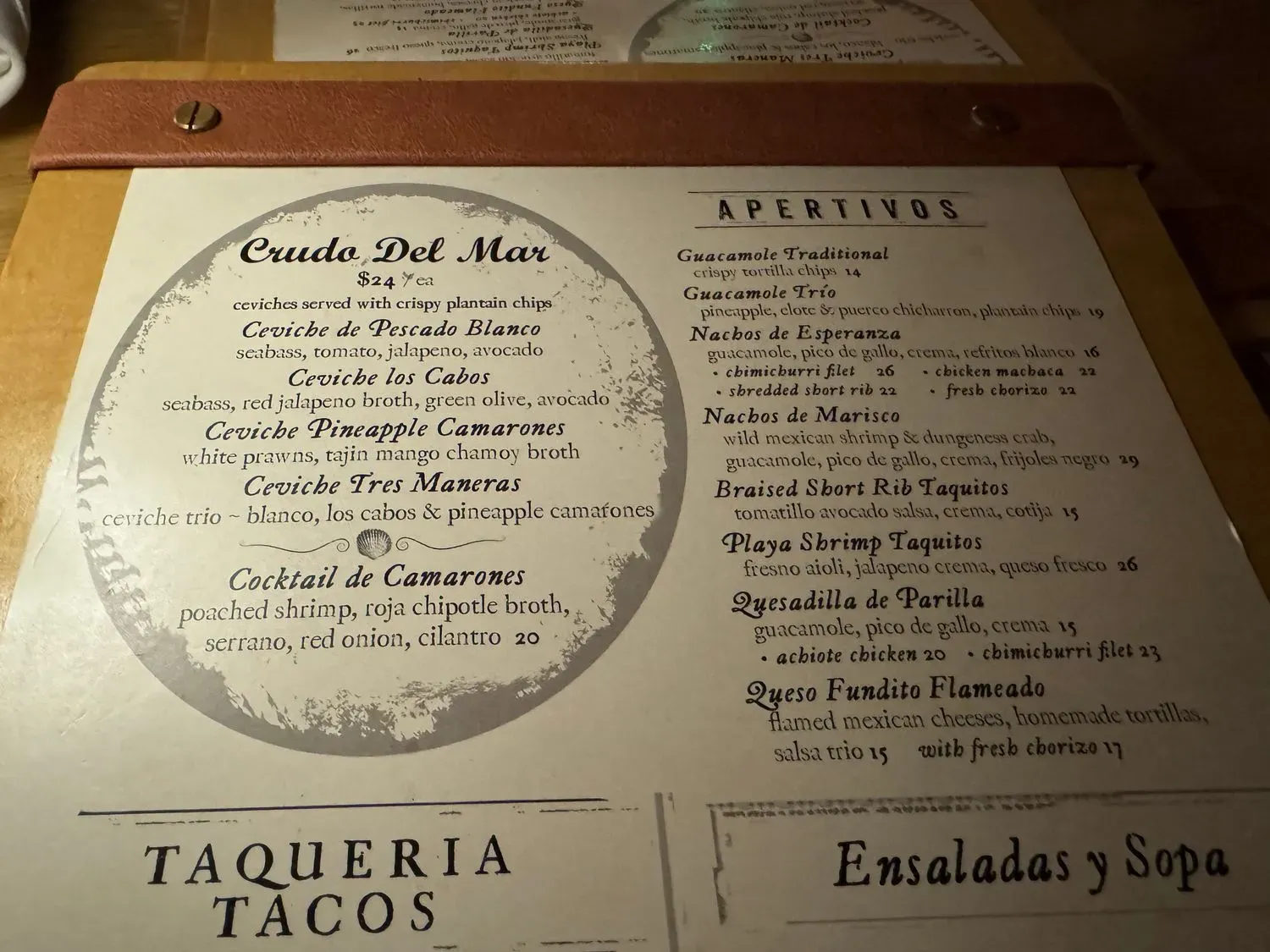 Menu 6