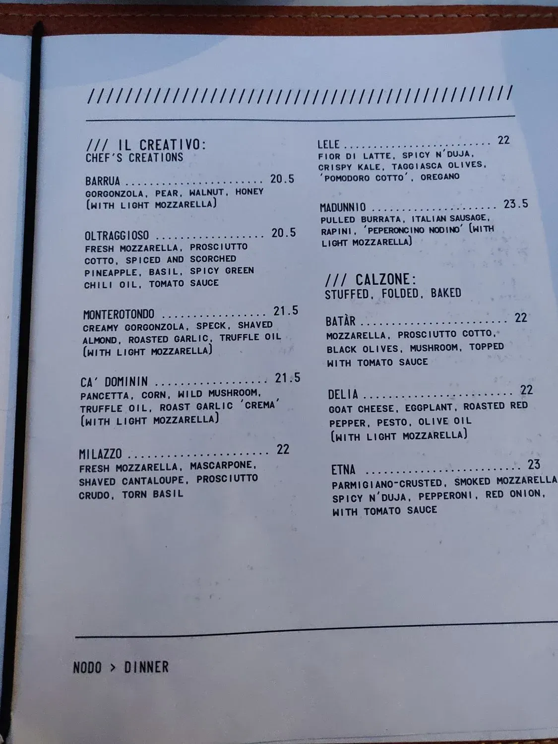 Menu 4