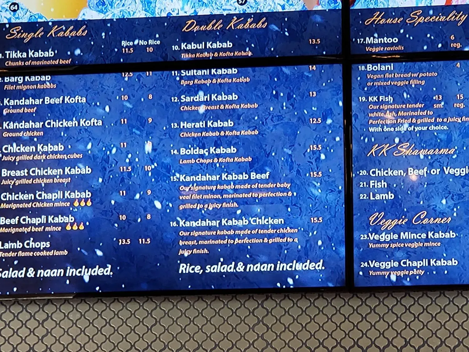 Menu 4