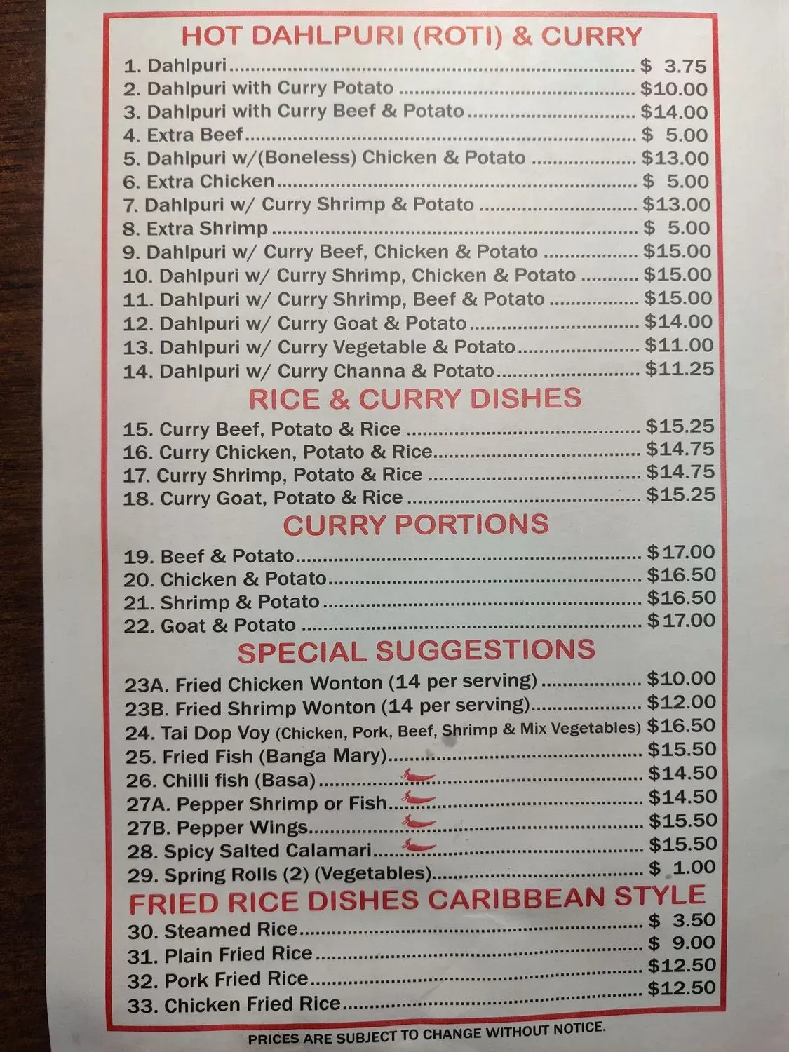 Menu 3