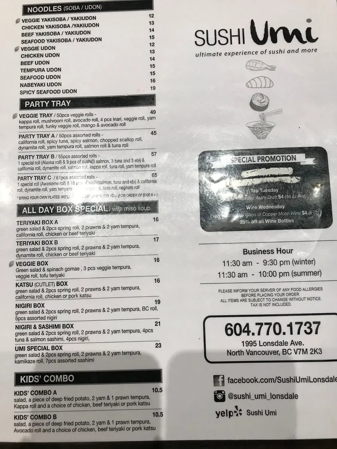 Menu 3