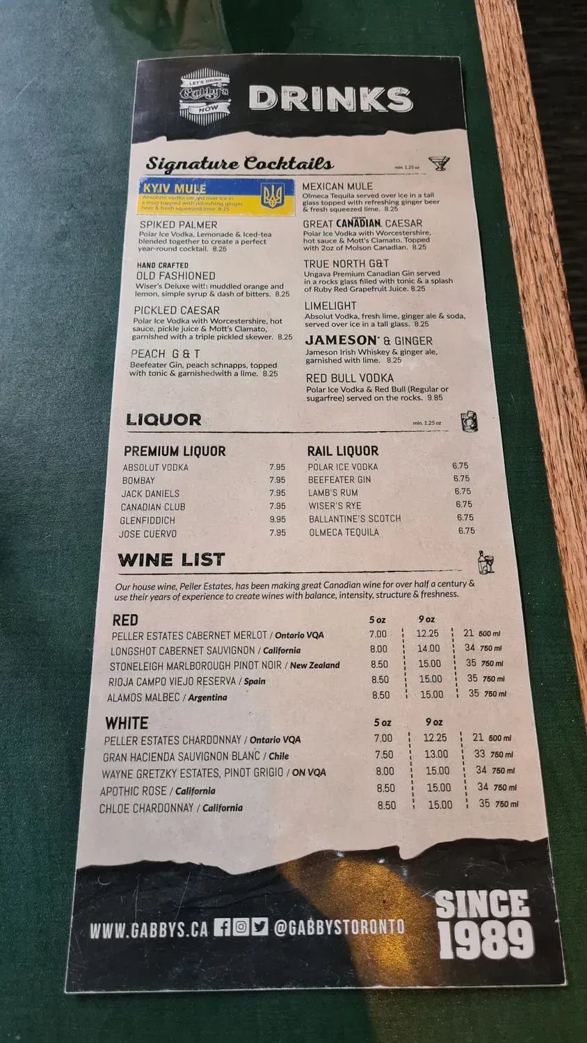 Menu 6