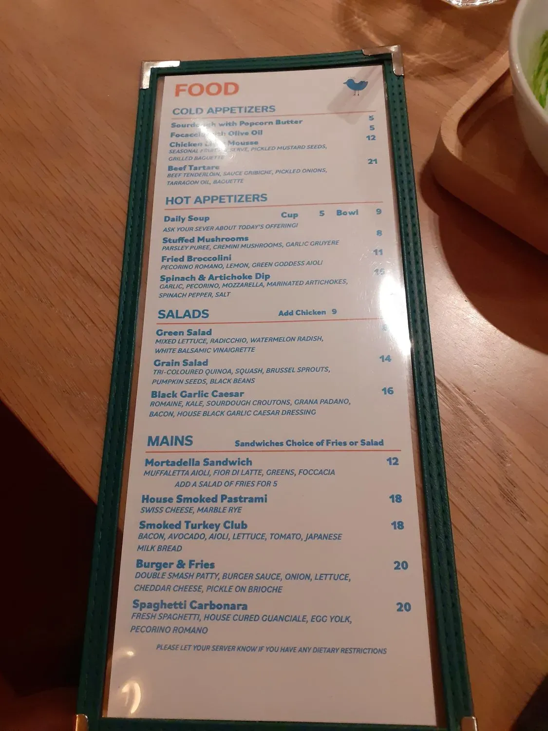 Menu 4