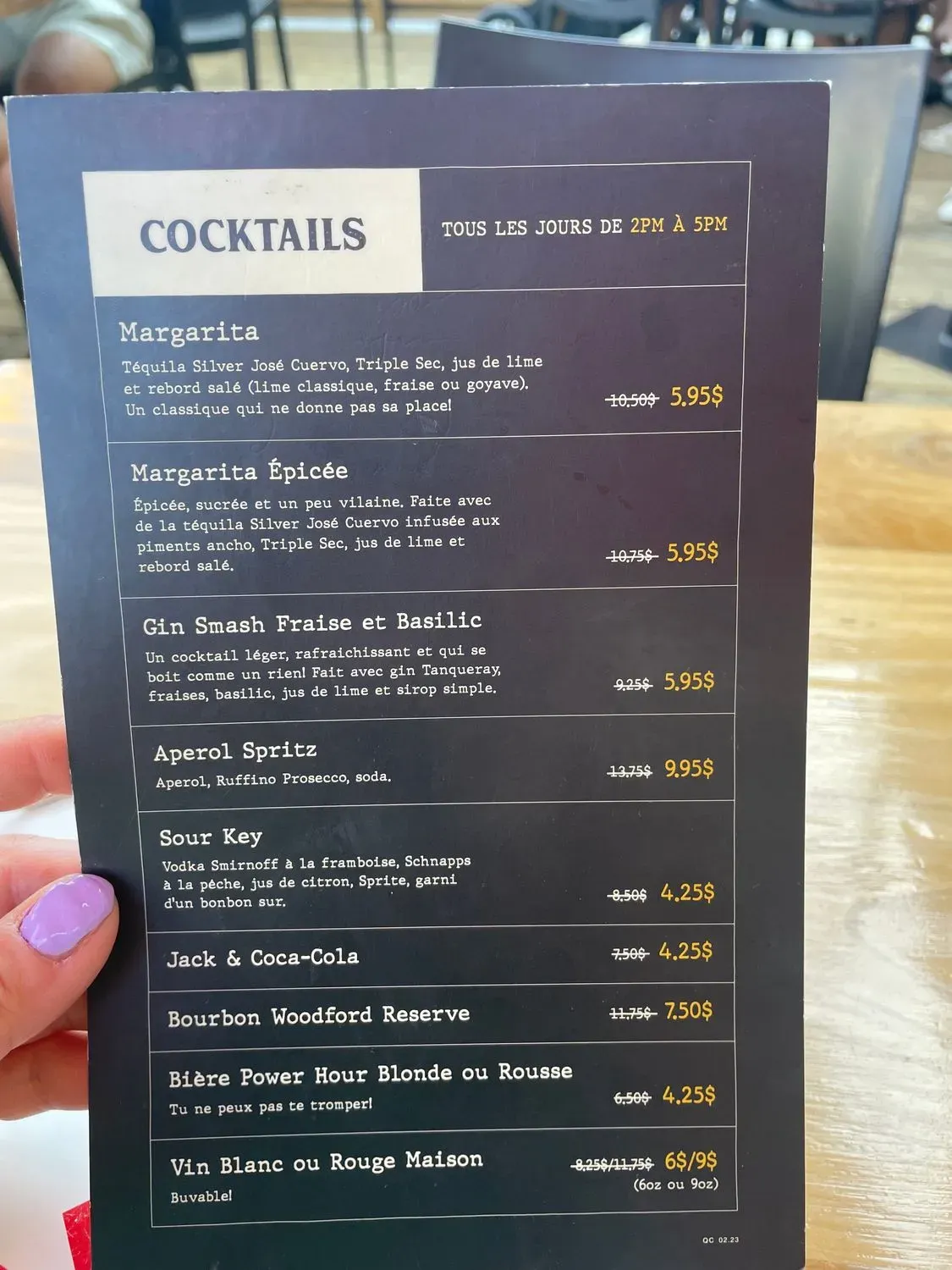 Menu 6