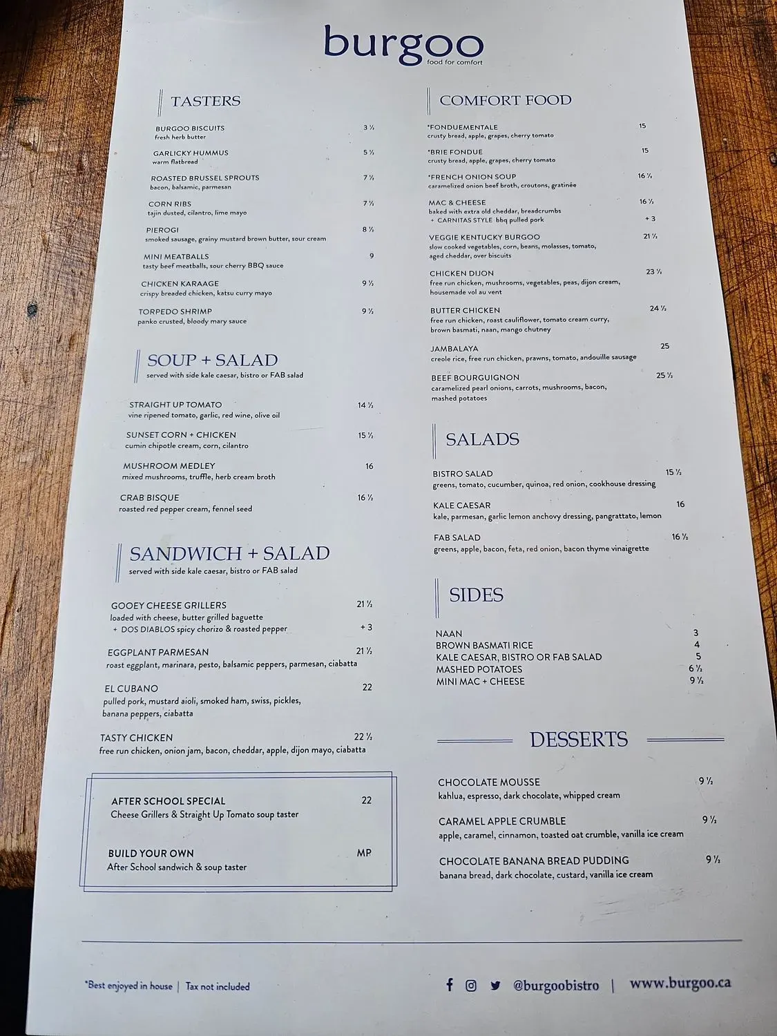 Menu 4