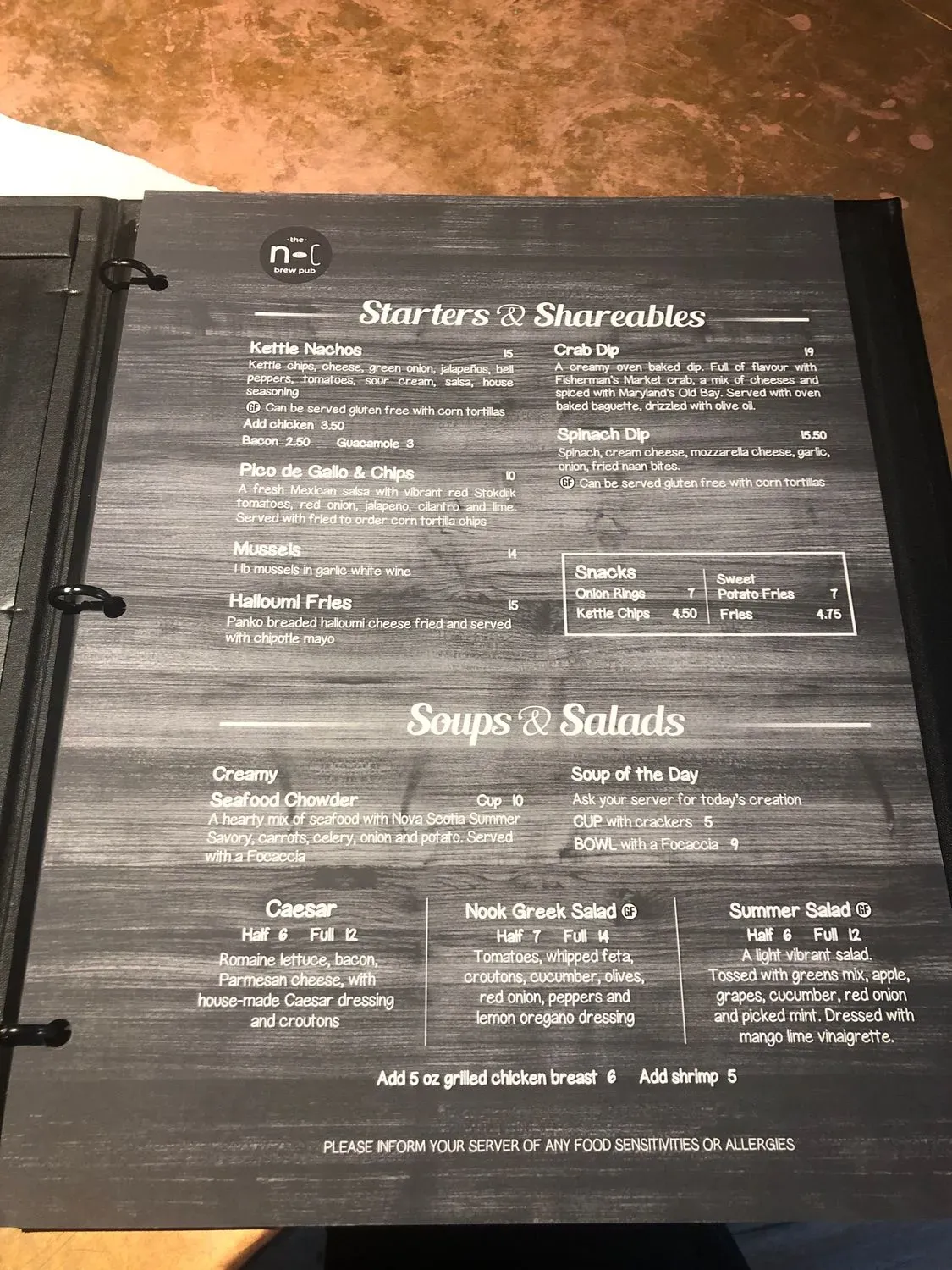 Menu 4