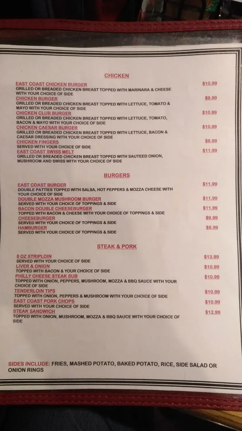 Menu 3