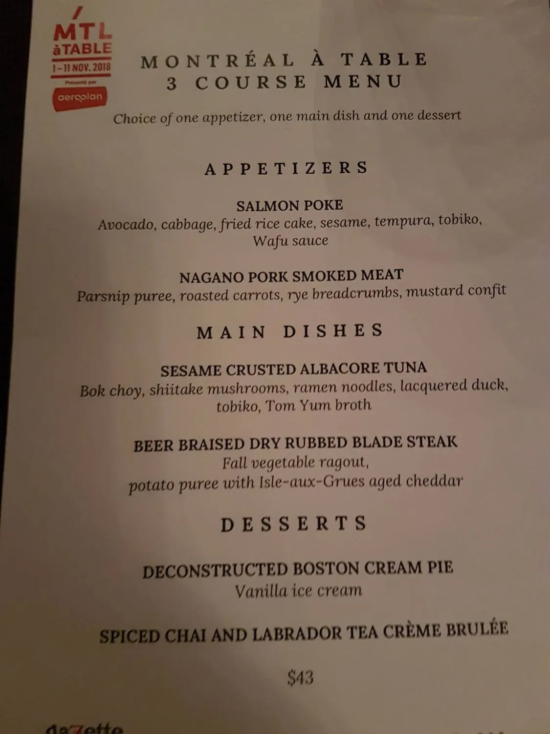 Menu 6