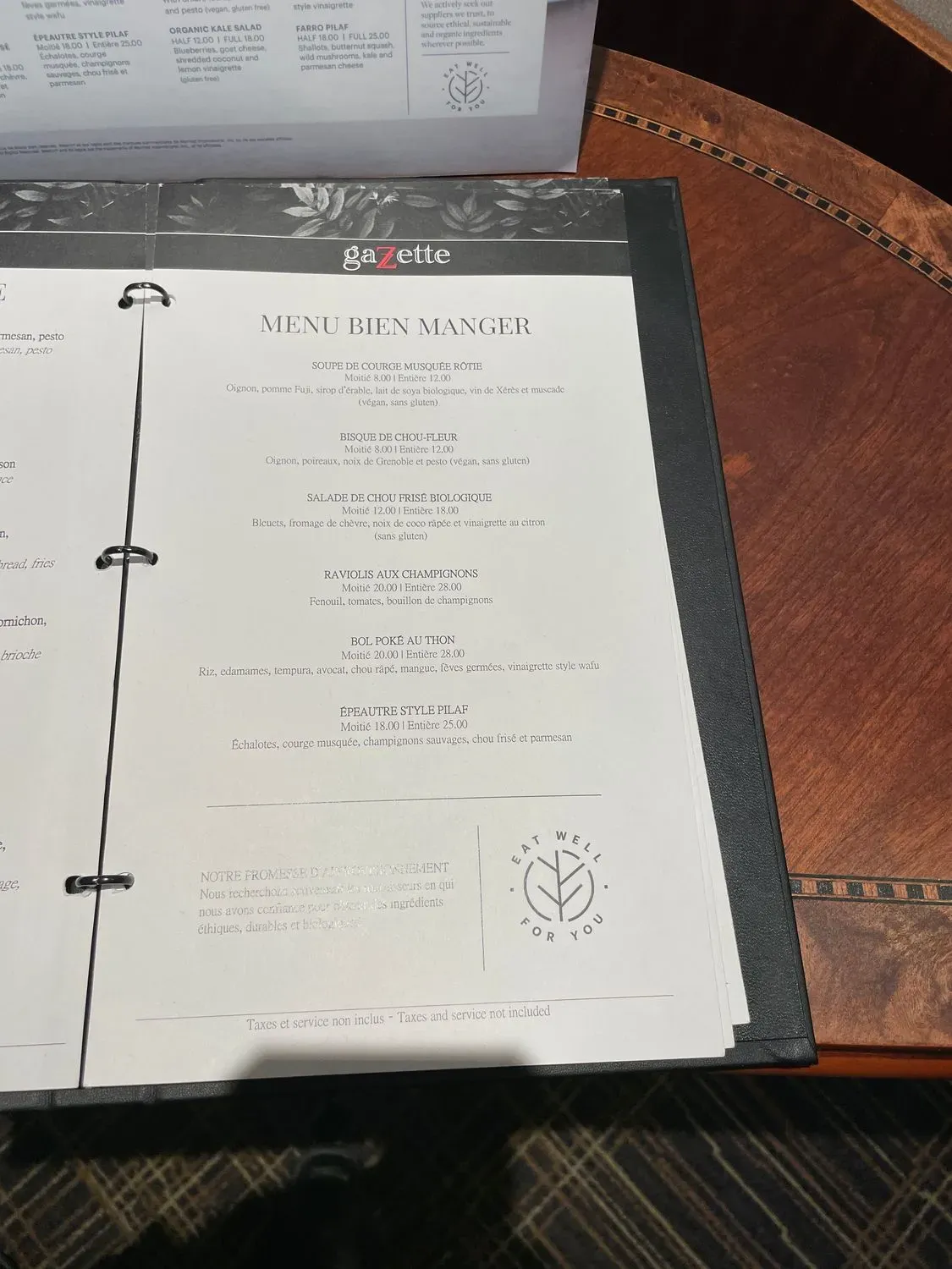 Menu 4