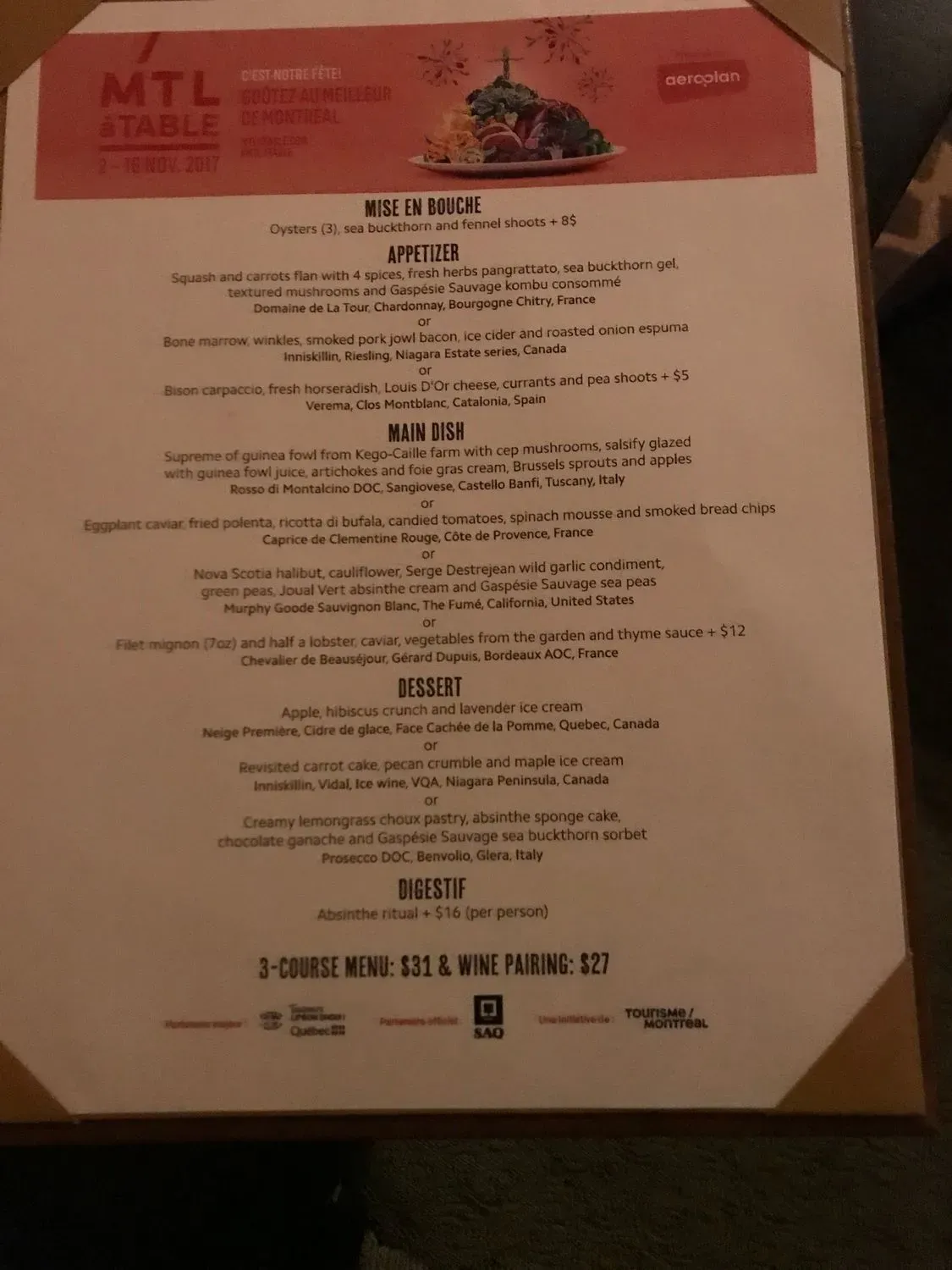 Menu 4