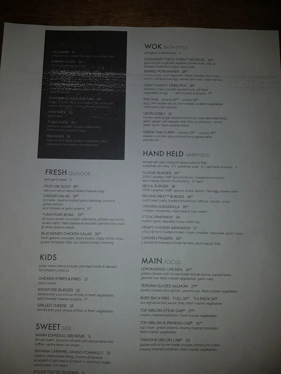 Menu 3